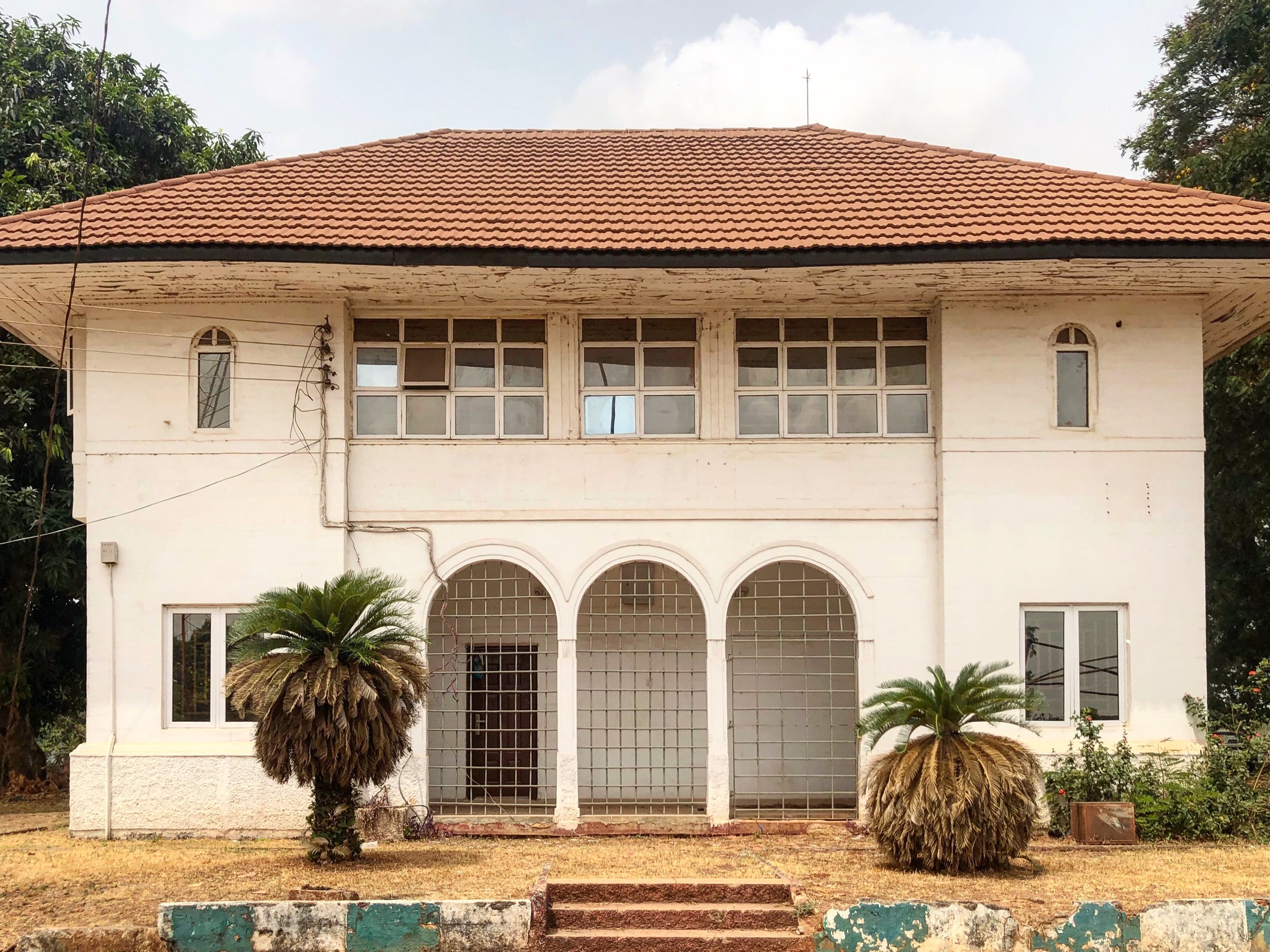one of the buildings in the old government lodge