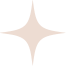 A stylized, four-pointed star shape with a beige center and black background.