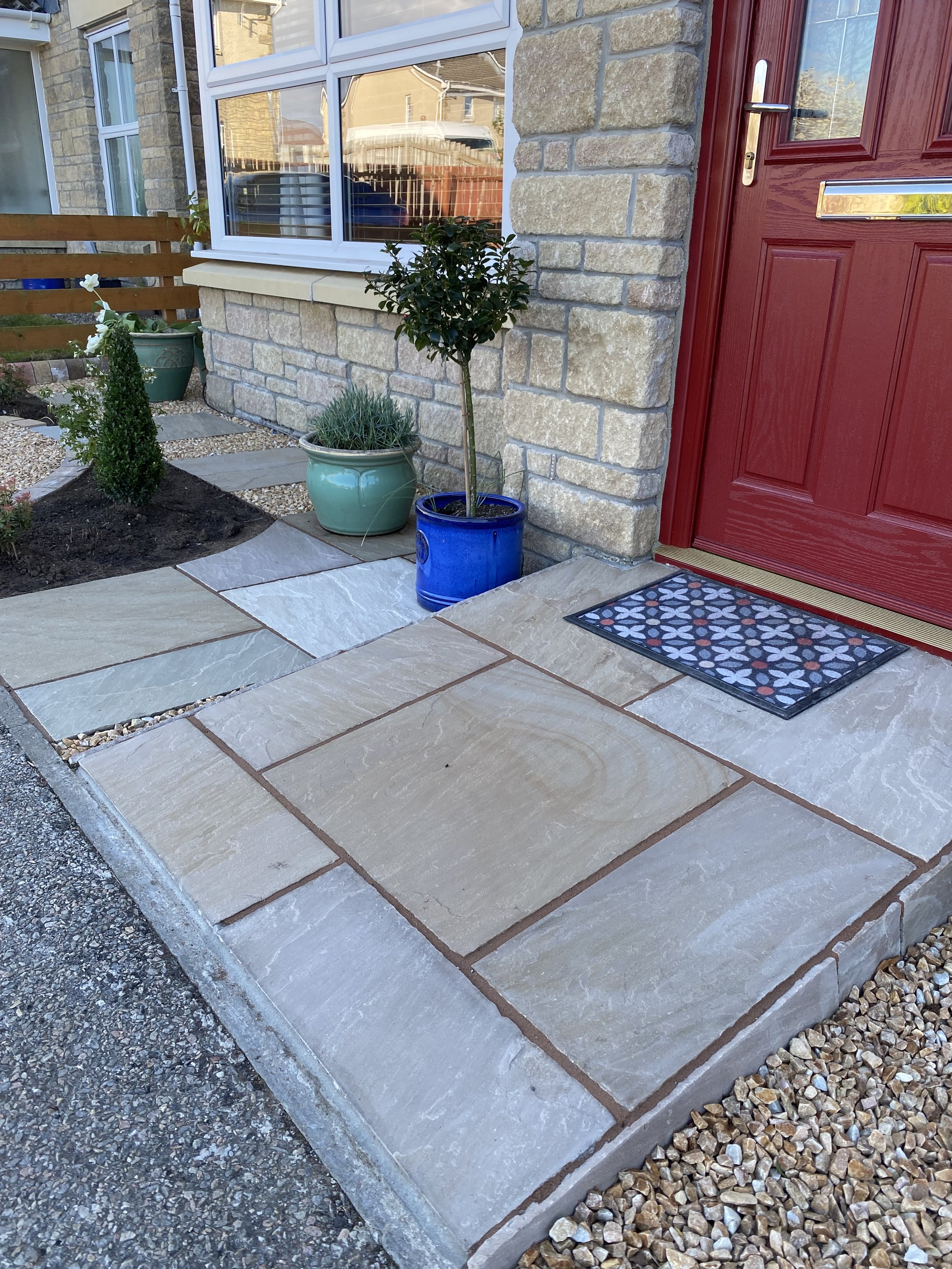 sandstone ramp
