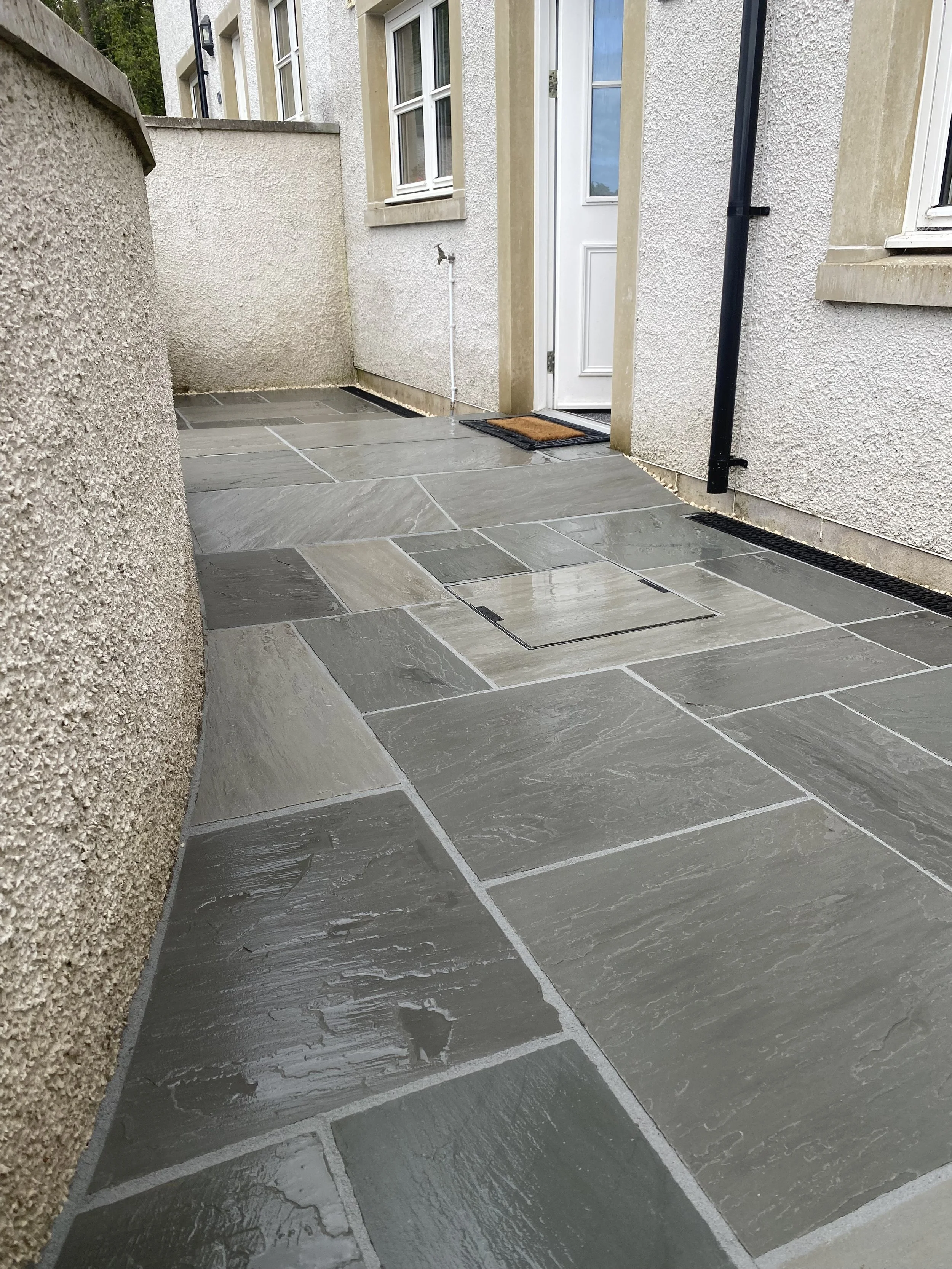 sandstone patio