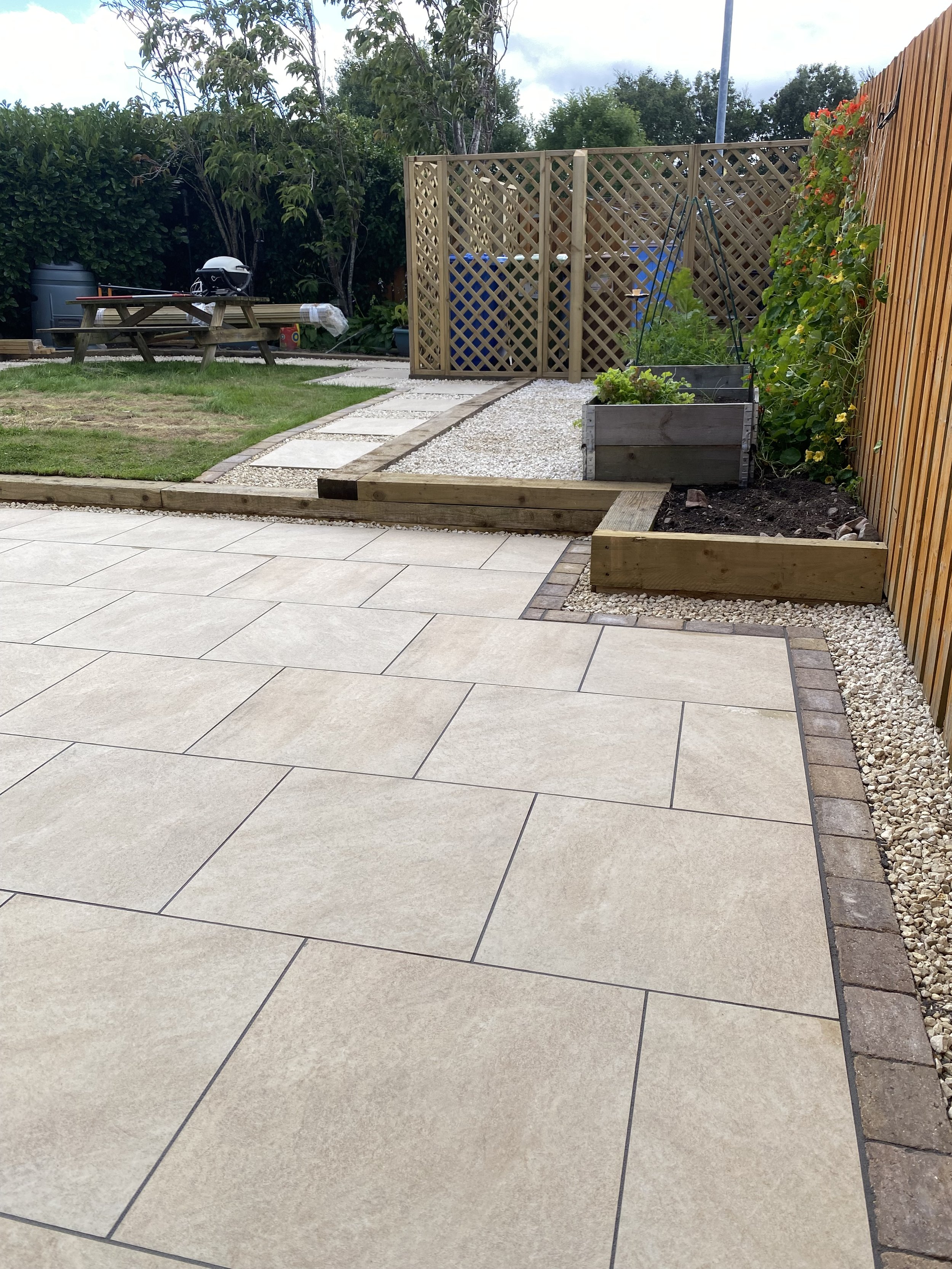 porcelain patio