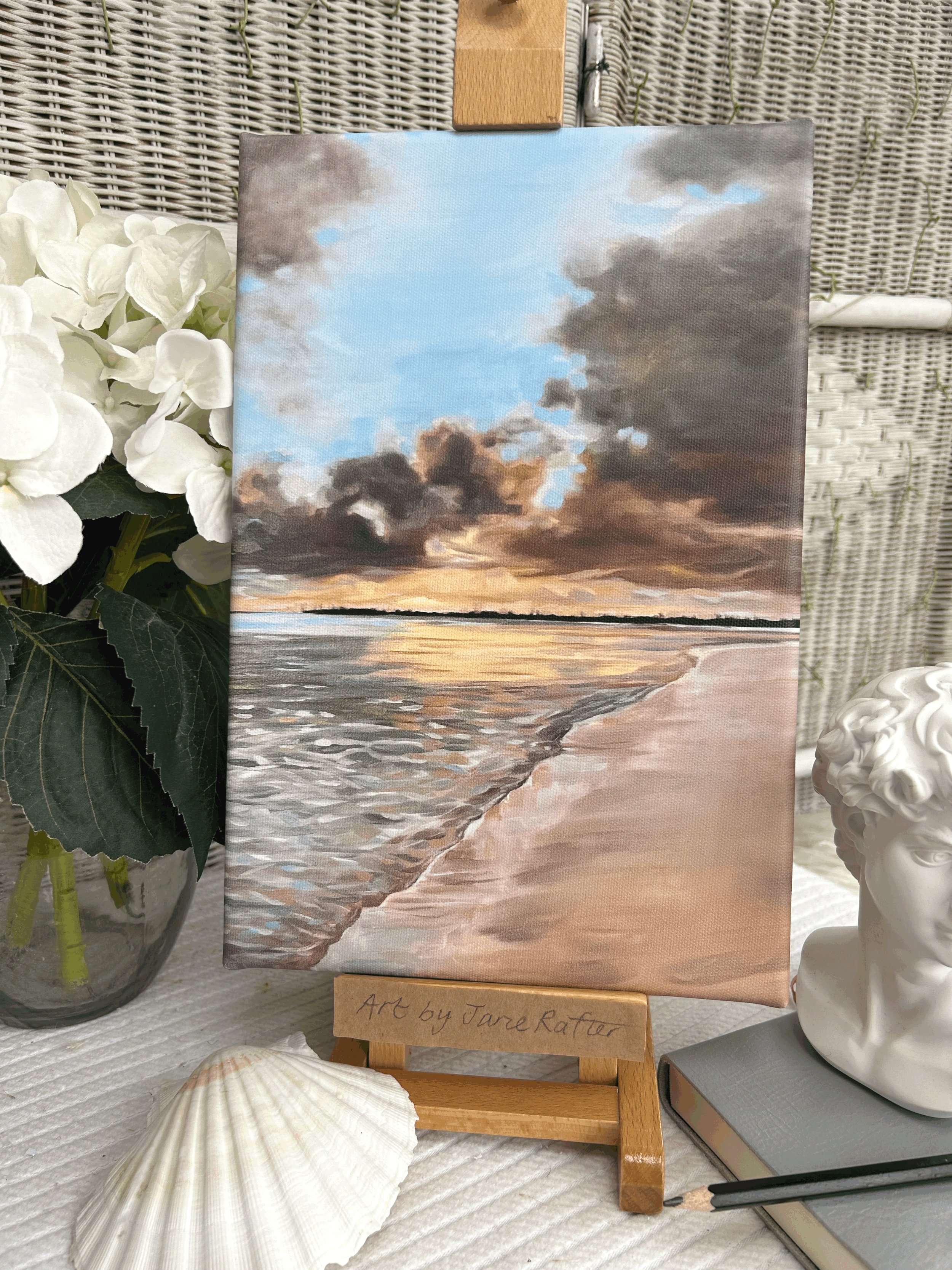 Tulum Beach Walk Canvas Print