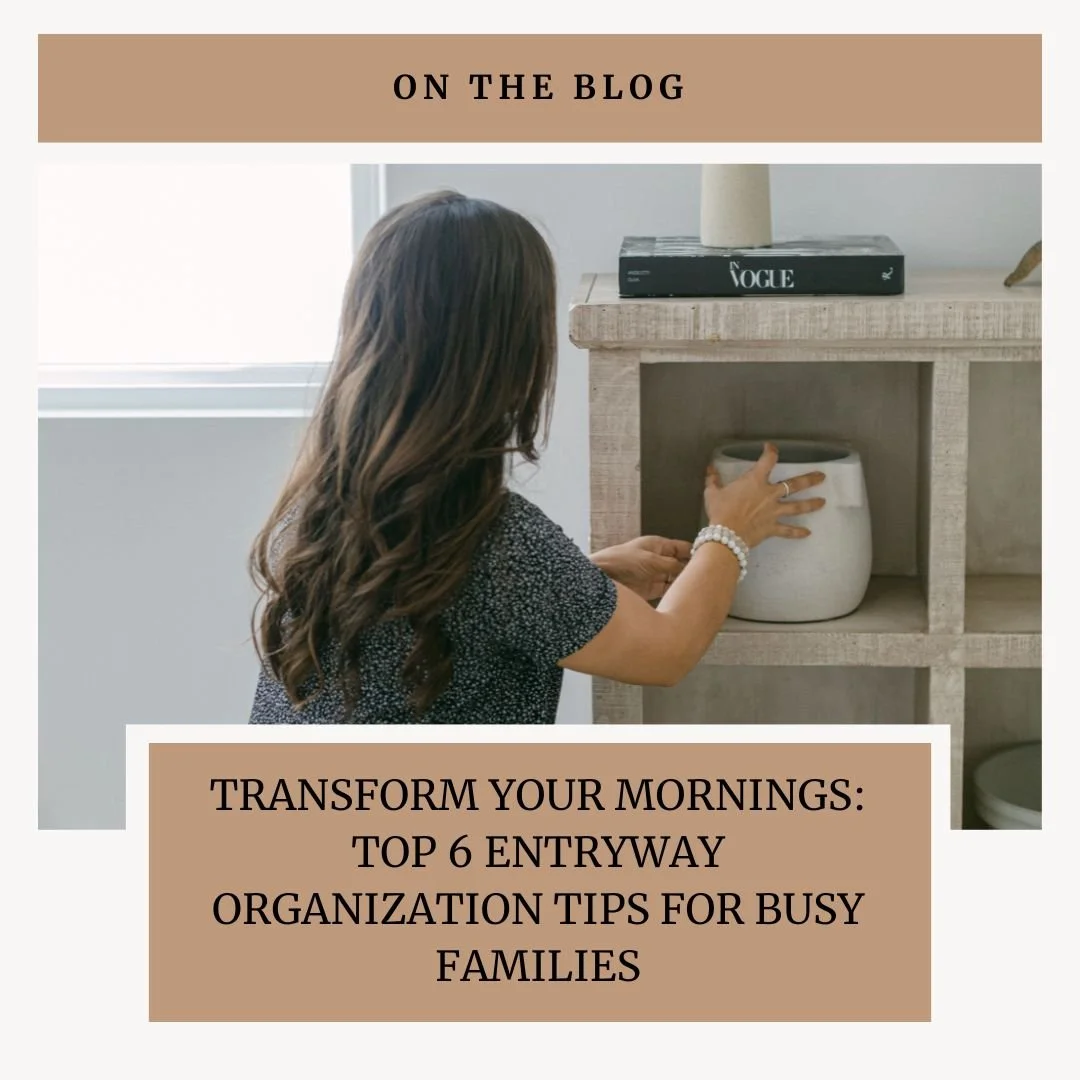 Transform Your Mornings: 6 Entryway Organization Tips
