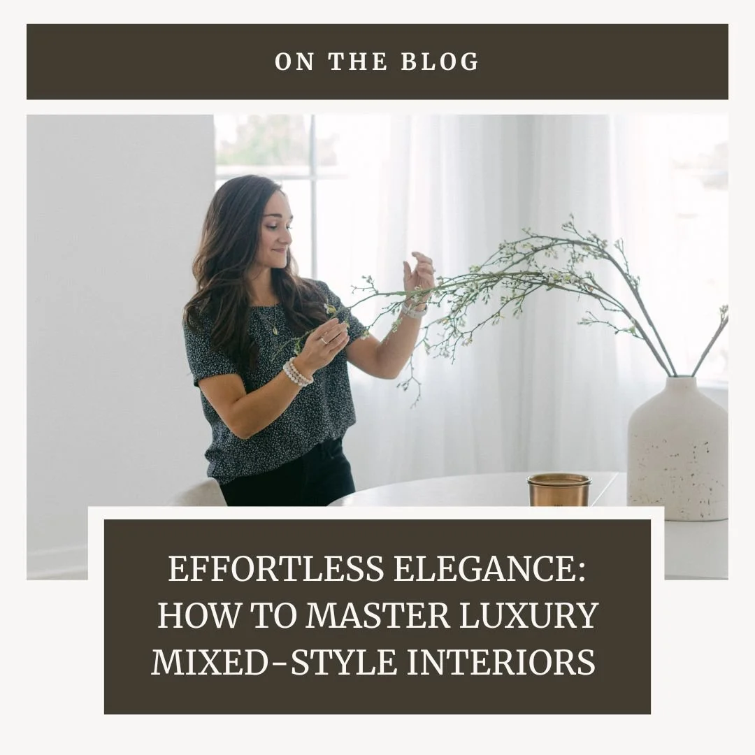 Effortless Elegance: How to Master Luxury Mixed-Style Interiors 