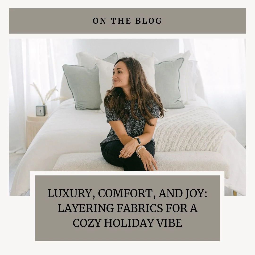 Luxury, Comfort, and Joy: Layering Fabrics for a Cozy Holiday Vibe
