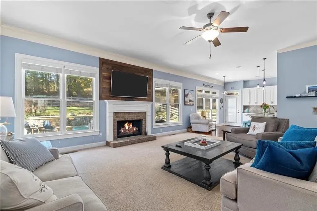 Before Image of Canton Project Living Room