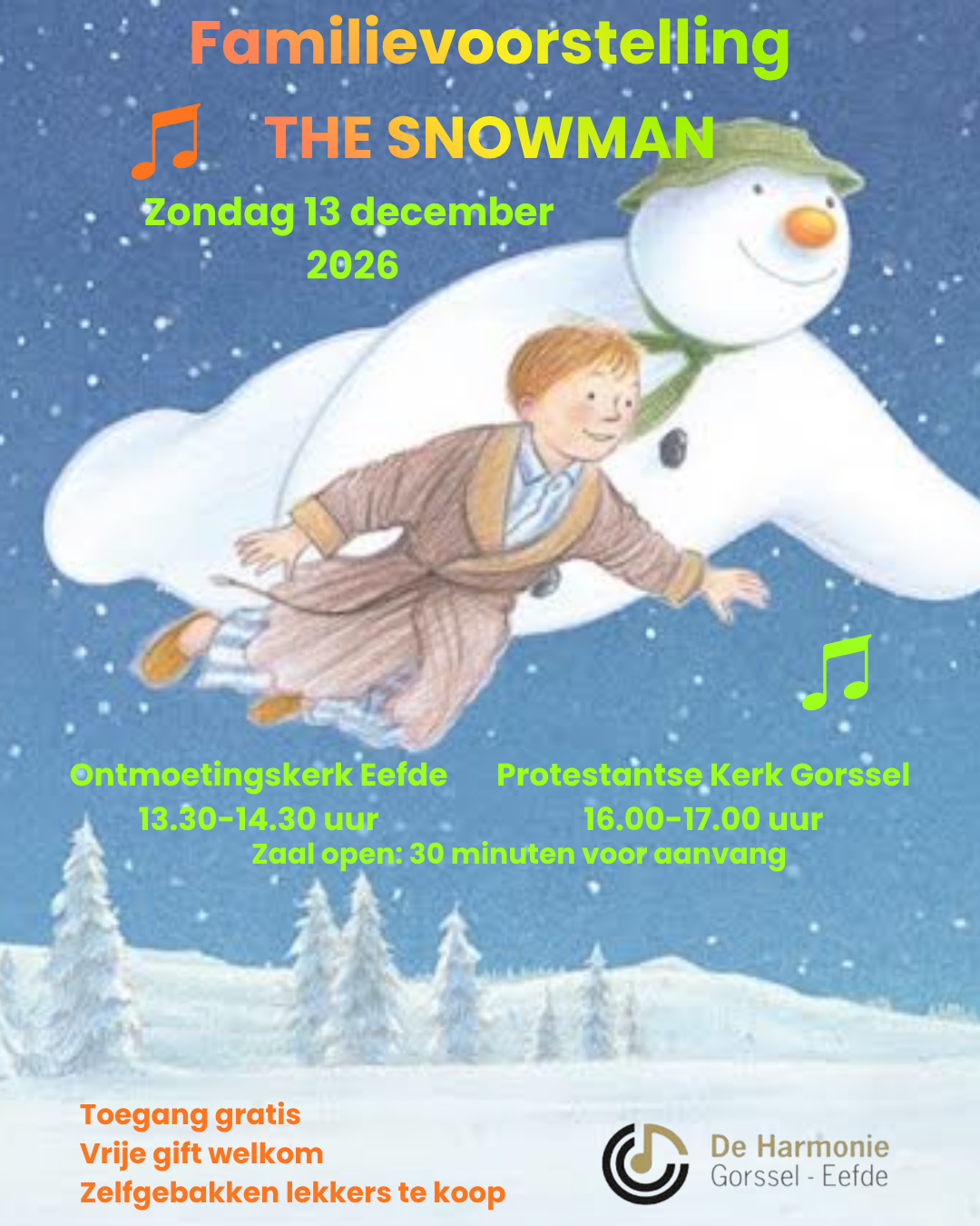 Familieconcert The Snowman