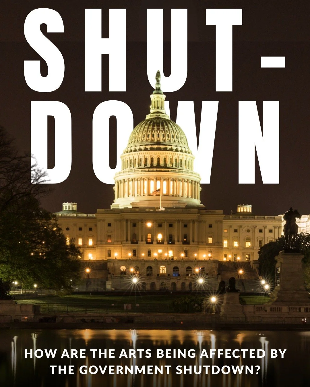 While Members of Congress negotiate an end to the government shutdown, they also continue to negotiate appropriations bills, including potential House floor votes that could defend or eliminate NEA and NEH funding entirely. 🎨🏦

KEY UPDATES
-The NEA