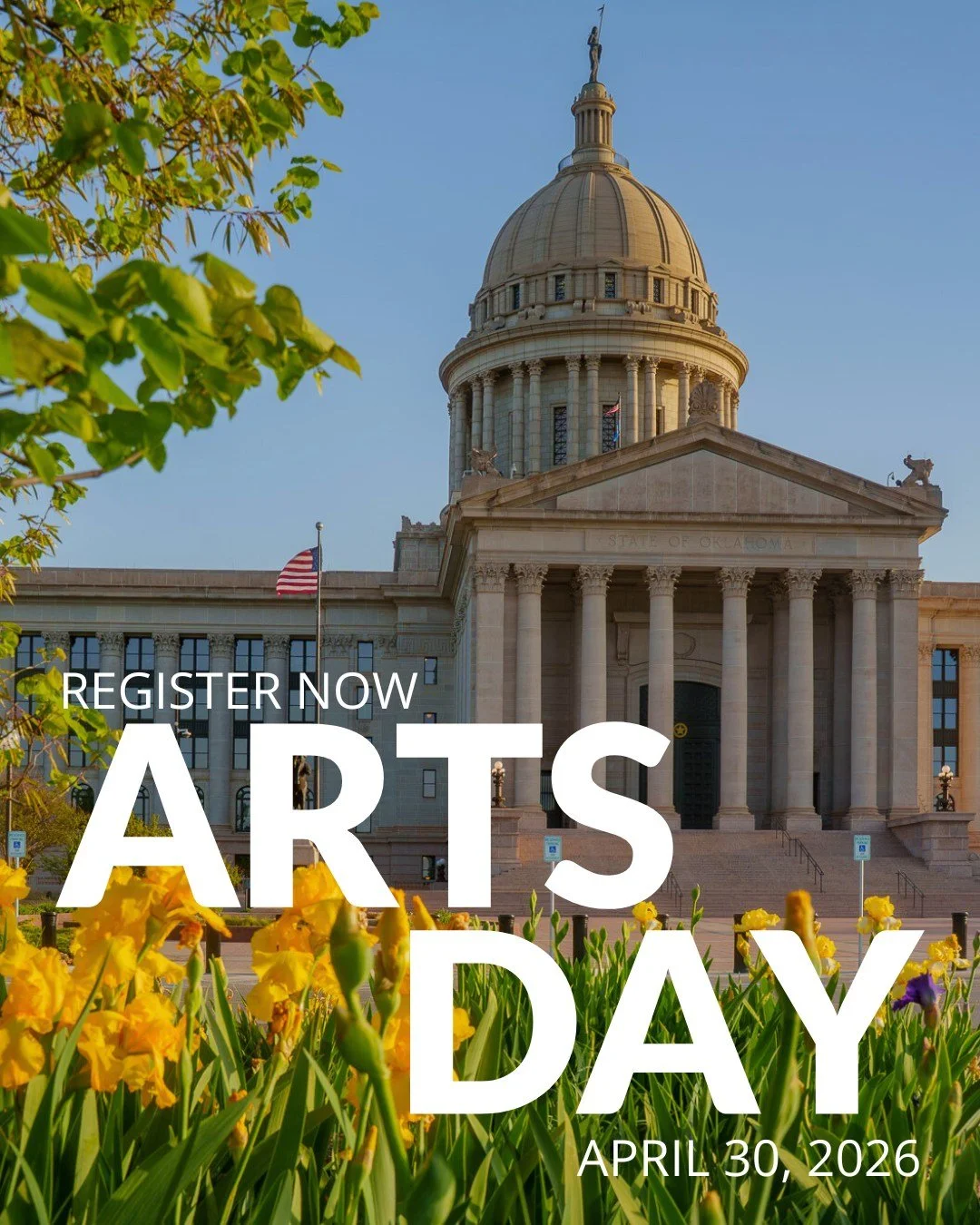 Your Voice is Needed: Register for Arts Day 2026 📢

Thursday, April 30, 2026 | Oklahoma State Capitol

For Arts Advocates: Attendance is free! We encourage individuals to donate when registering. Your support ensures OFTA has the resources to fight 