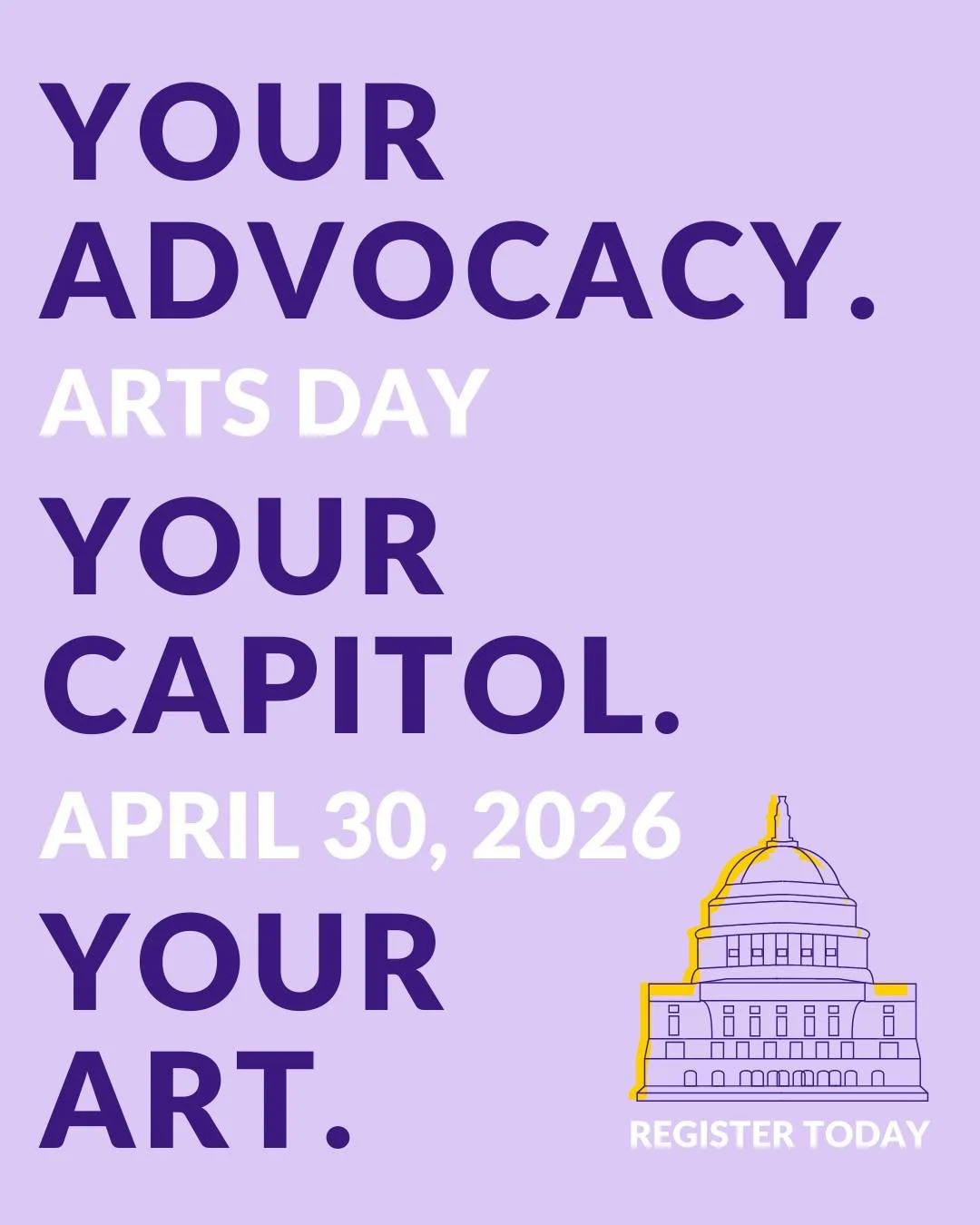Your advocacy is the fuel that powers Oklahoma's art scene 🏛️🎨

The arts strengthen our communities. But to keep our economy growing and our education system well-rounded, we need a strong turnout to support the arts. The stronger our presence at A