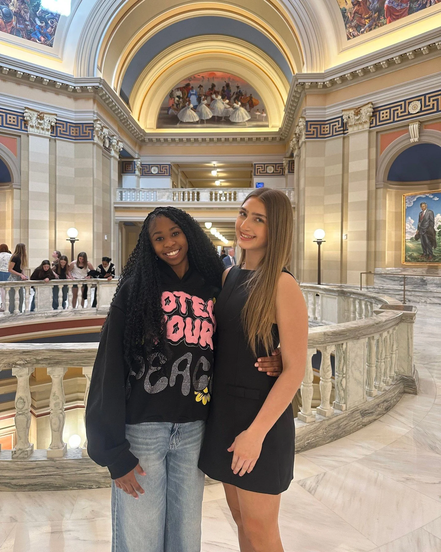 What happens when students are given space to create? They grow. 🌟

Everly Ann Halley says dance has helped her build communication and workplace skills. 

Triniti Smith shared that the arts give students a healthy way to cope and express feelings t