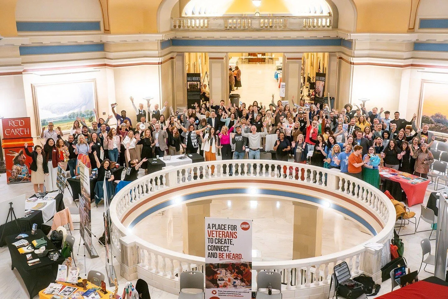Last week on Arts Day, the Capitol was alive with energy from our creative community. Thank you to everyone who advocated for the arts and made this day a success 🎨🏛️

Thank you to all the individuals and organizations who traveled from across the 