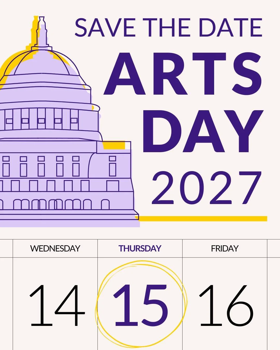 🎨 Save the Date: Arts &amp; Culture Day 2027 🏛️

Whether you're an artist, an organization leader, or a believer in the power of creativity, join us to show our legislators that the arts aren&rsquo;t just a luxury&mdash;they are a vital part of Okl