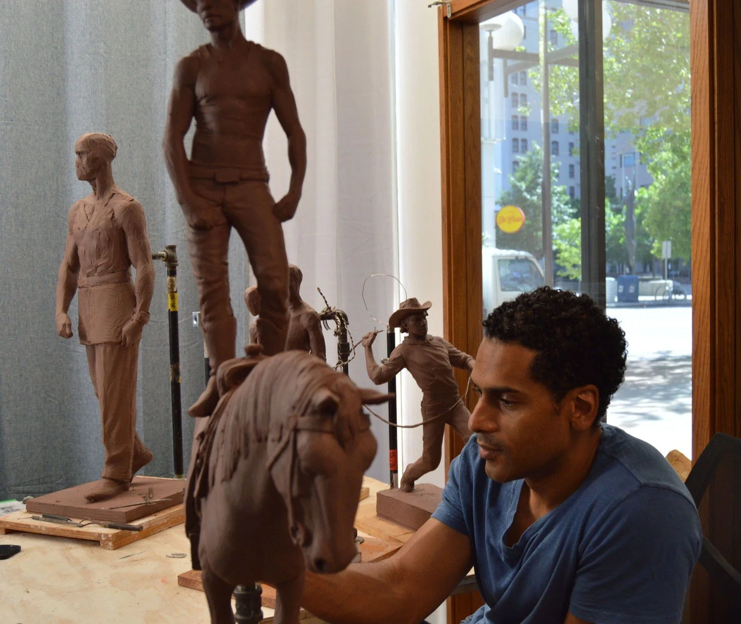 LaQuincey Reed didn&rsquo;t discover sculpture until he was in college.

Now, as a professional sculptor and former art teacher, he&rsquo;s seen how access to the arts shapes students in ways they don&rsquo;t always recognize right away.

Many of his