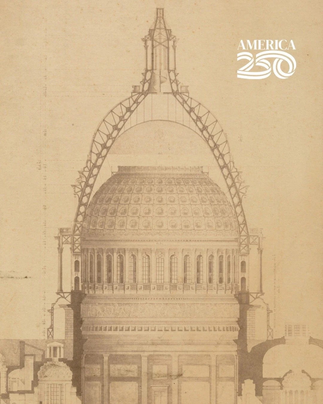 We're one month away from the United States 250th Anniversary! As we head toward the 4th of July, we celebrate the architects and artists who designed the buildings where policy and progress happen. 🏛️📜

Every pillar, dome, and rotunda in our halls
