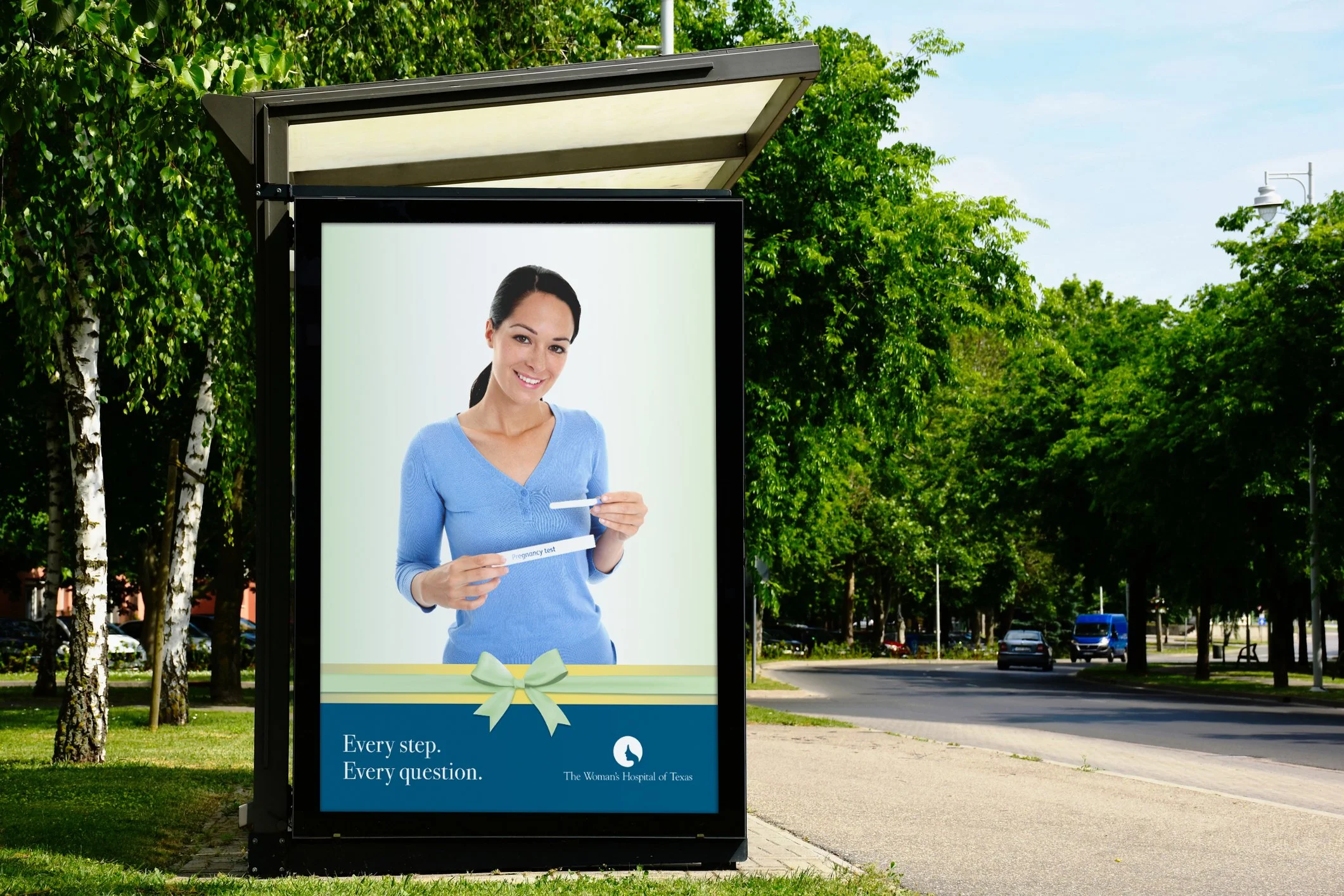 Texas Women’s Hospital Billboard Design by Richard Molinaro at Outfront Media
