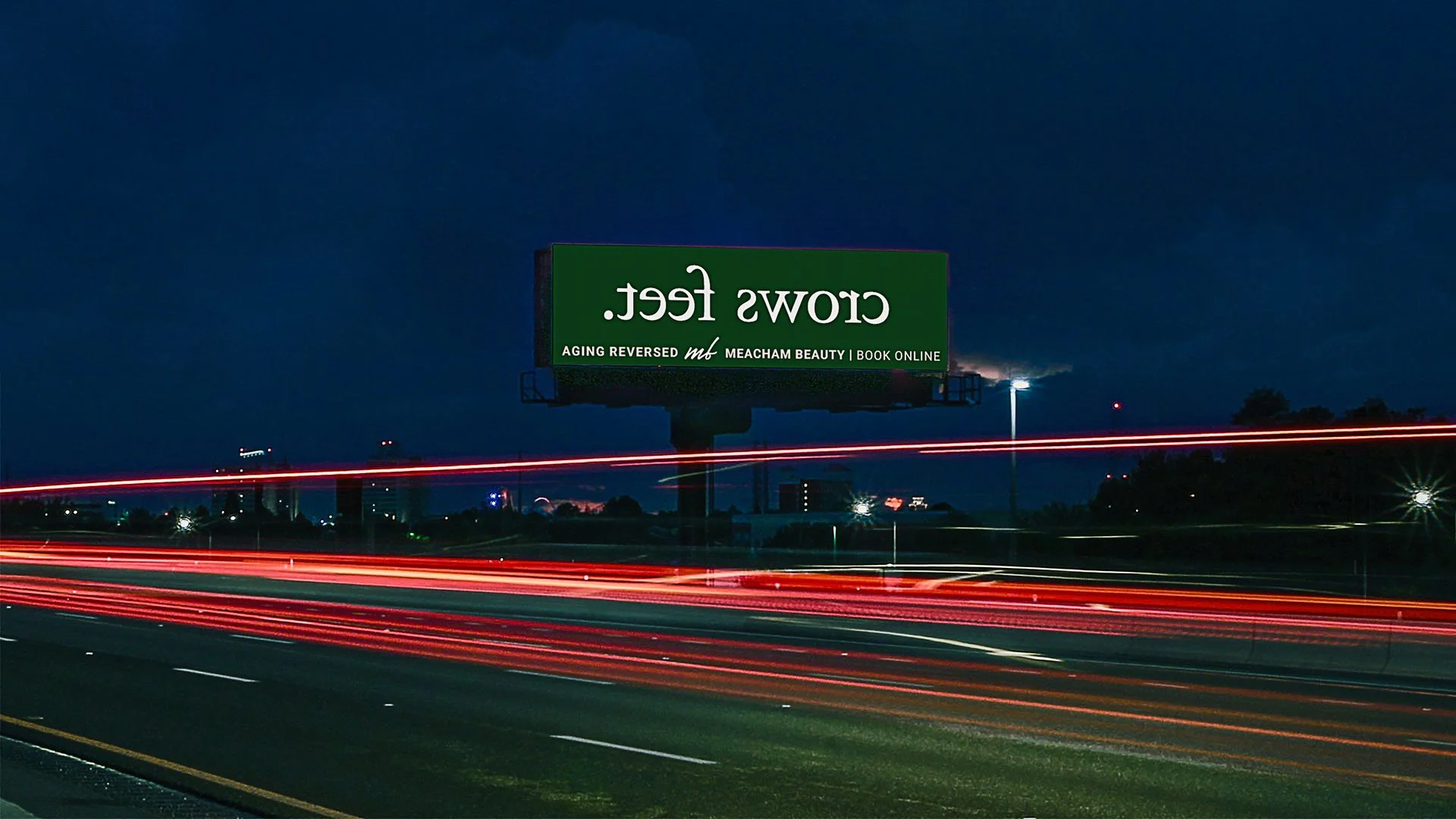 Meacham Beauty Billboard Design by Up To Something
