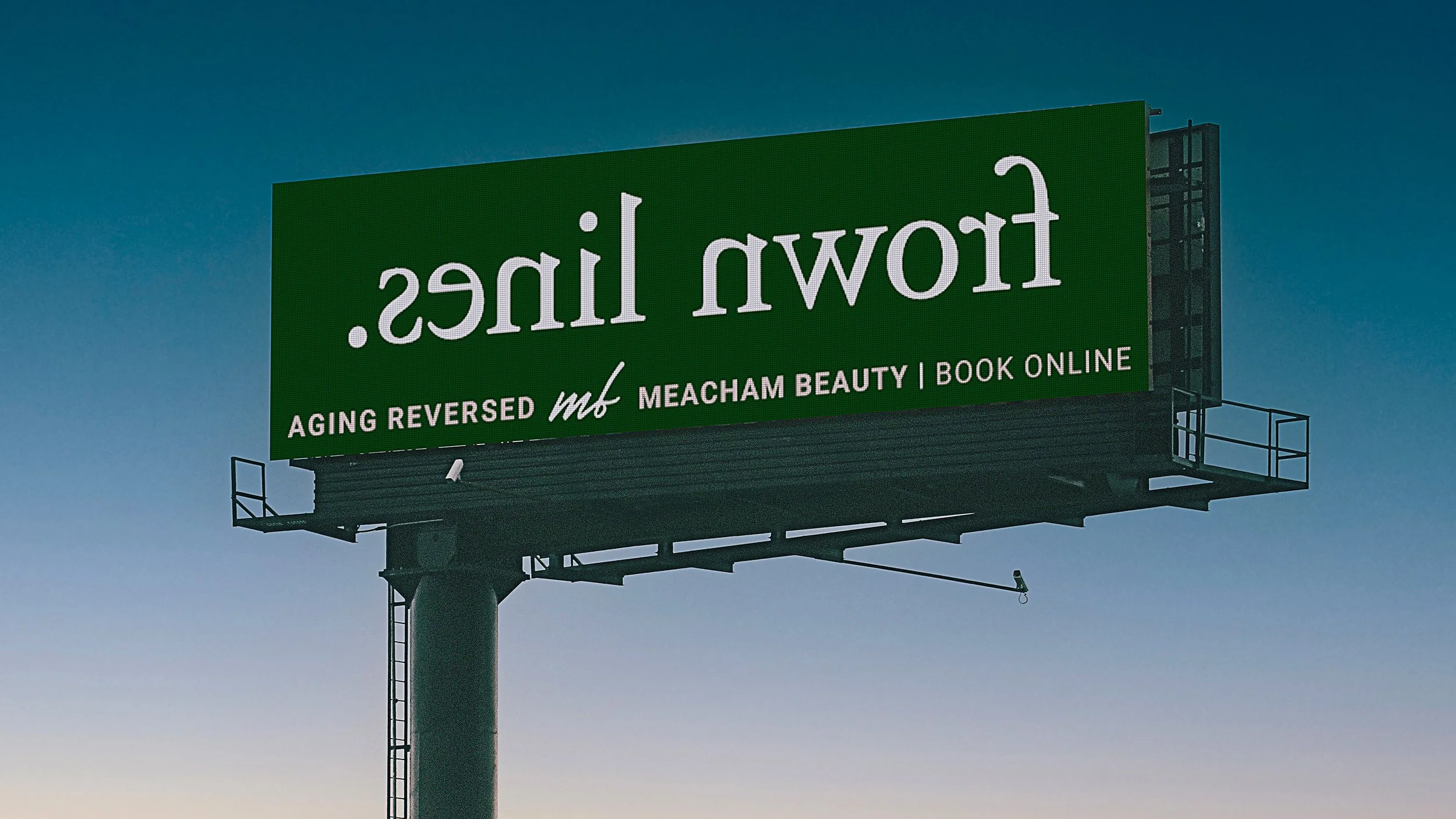 Meacham Beauty Billboard Design by Up To Something