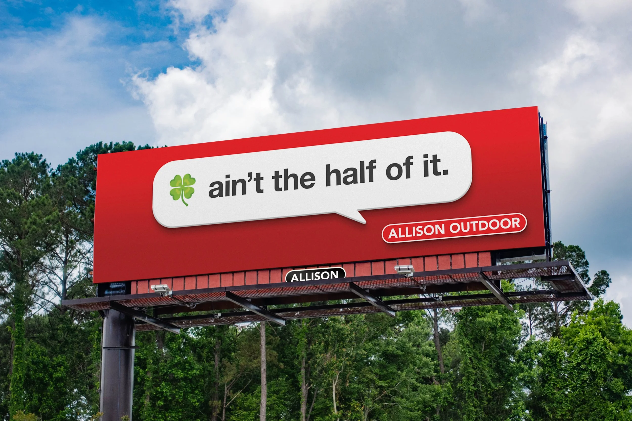 billboard self promo Allison Outdoor