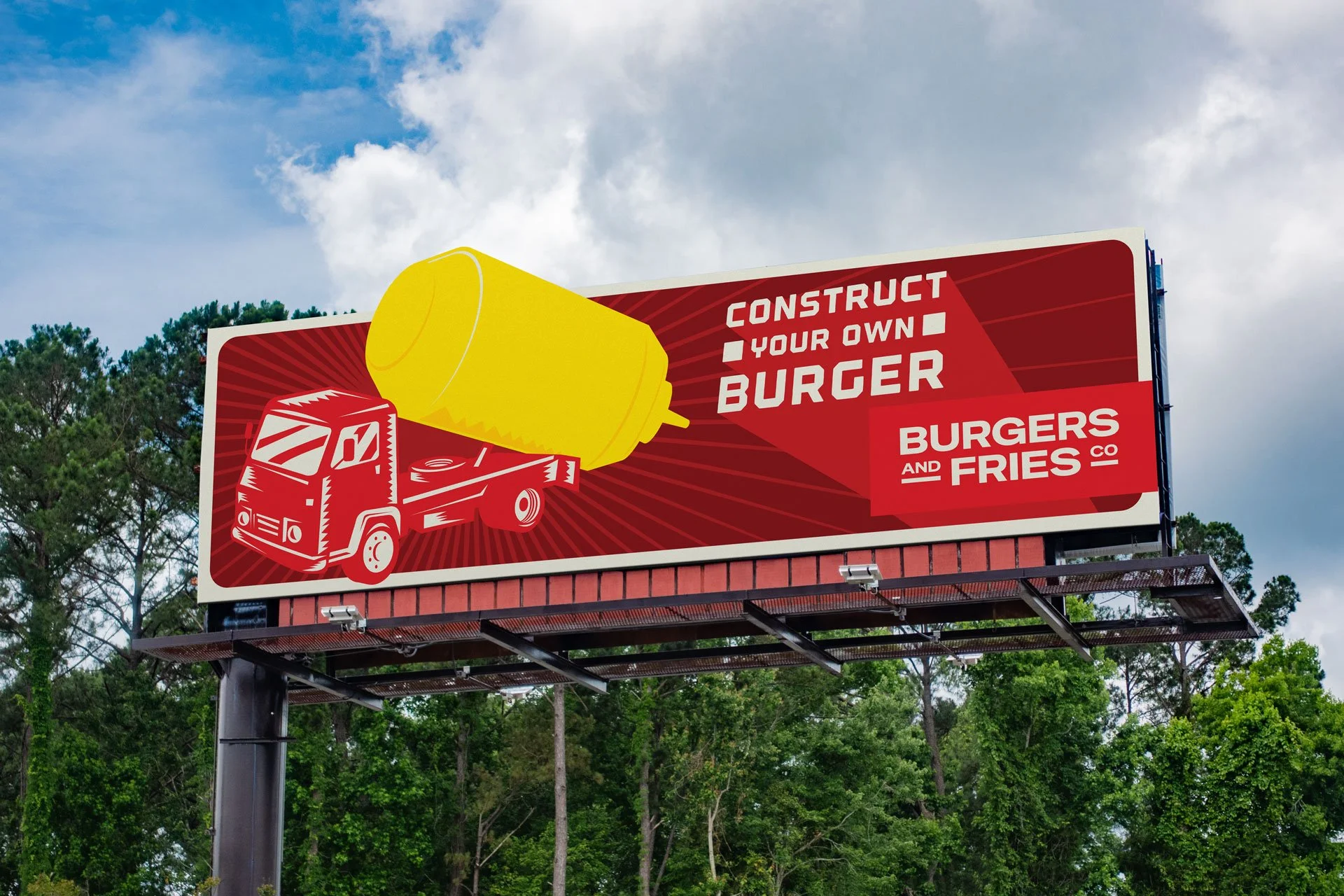 Burger Restaurant - Mustard Mixer