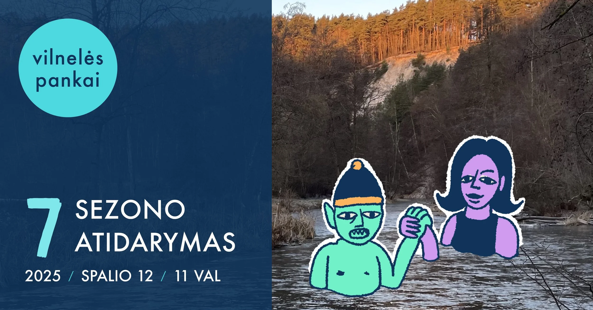 Vilnelės Pankų 7-tojo maudynių sezono atidarymas
