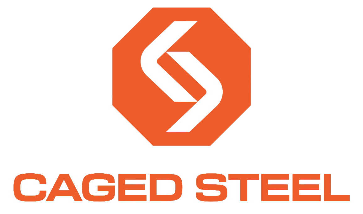 Caged Steel Logo