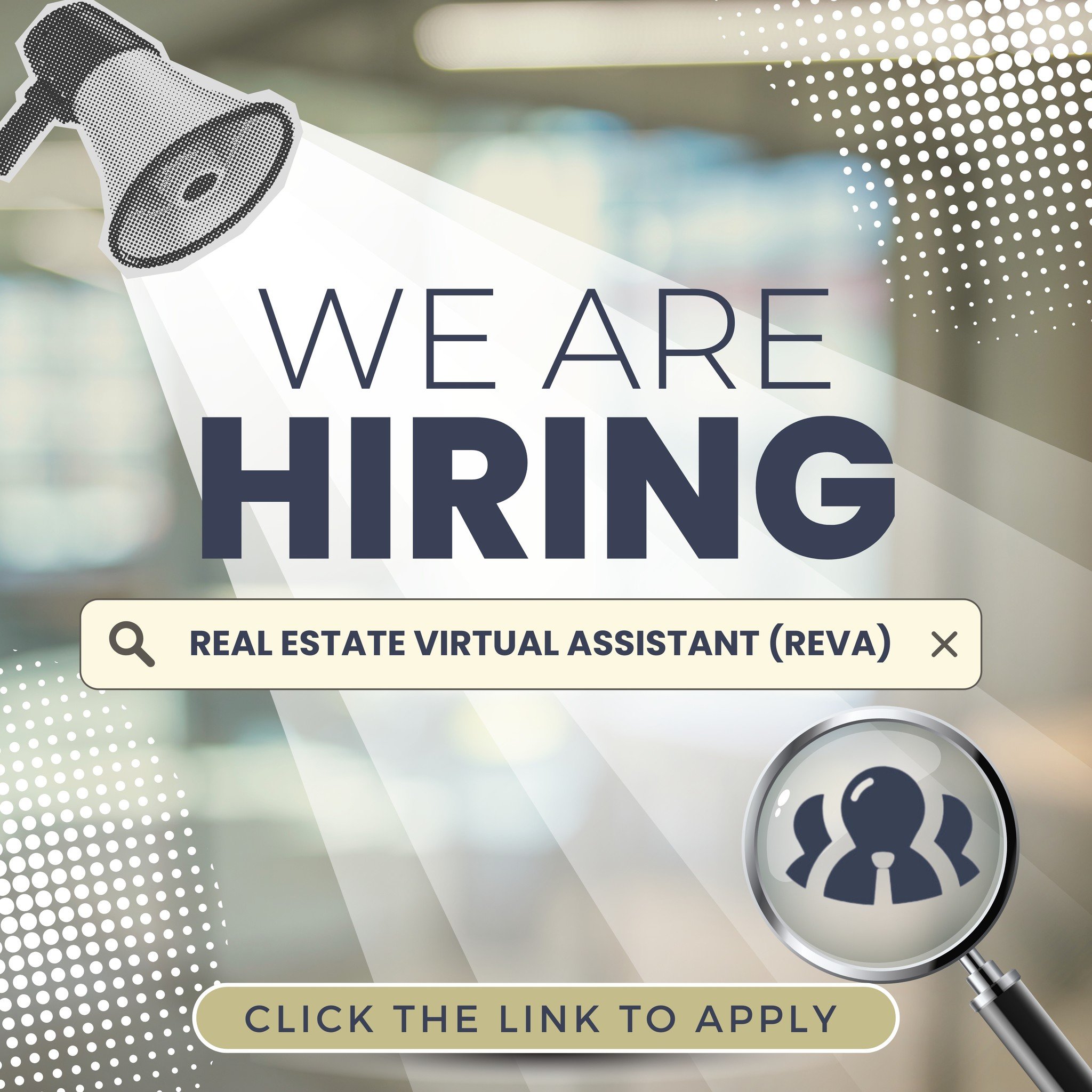🚀 We're Hiring! 🚀
Looking for your next opportunity? Check out our latest job opening on LinkedIn!
🔗 Apply Now: https://www.linkedin.com/posts/your-virtual-hr_job-title-real-estate-virtual-assistant-activity-7297741967717777408-Hi9D?utm_source=s