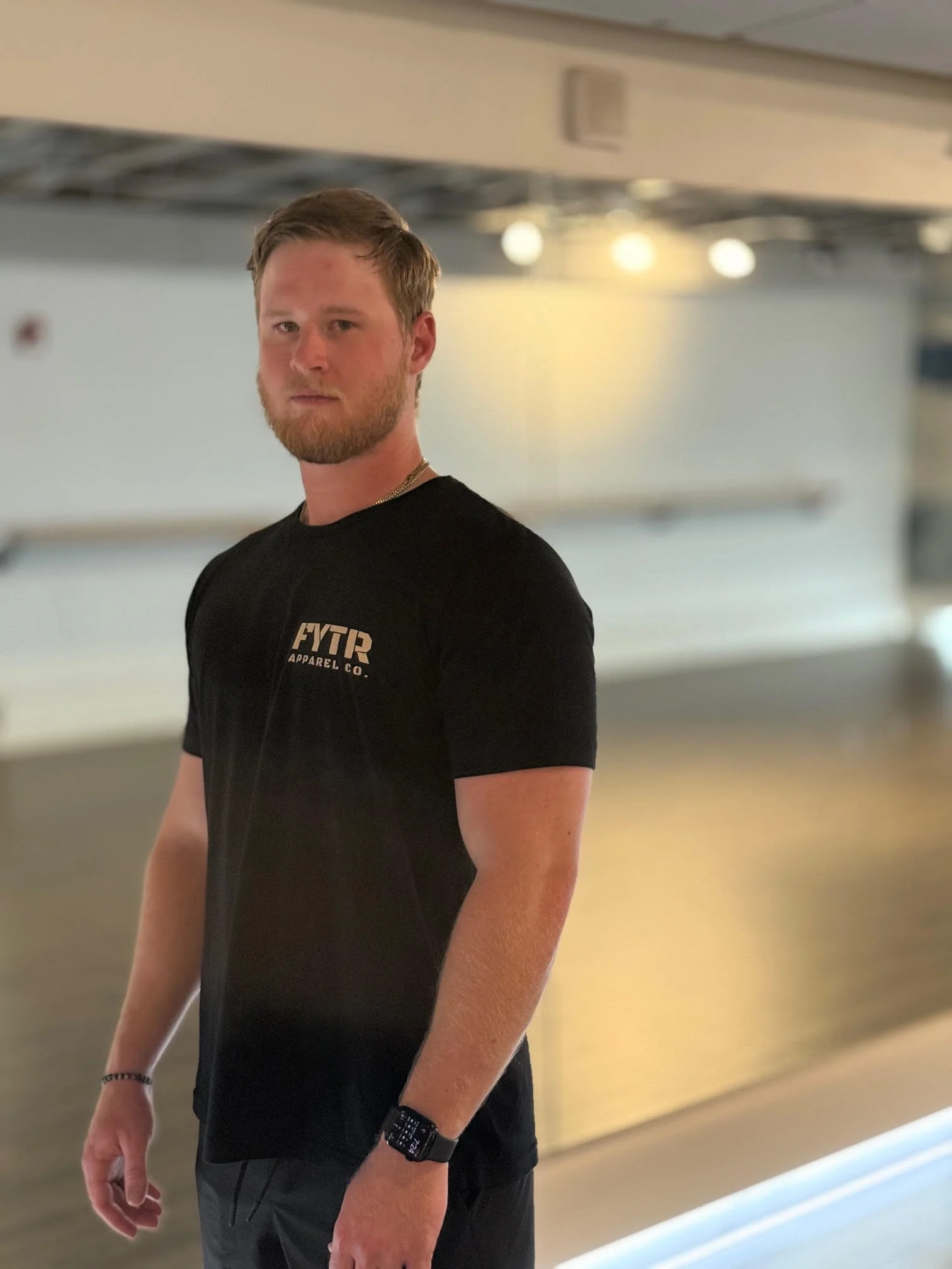 Mike - Work Harder Shirt Front.jpg