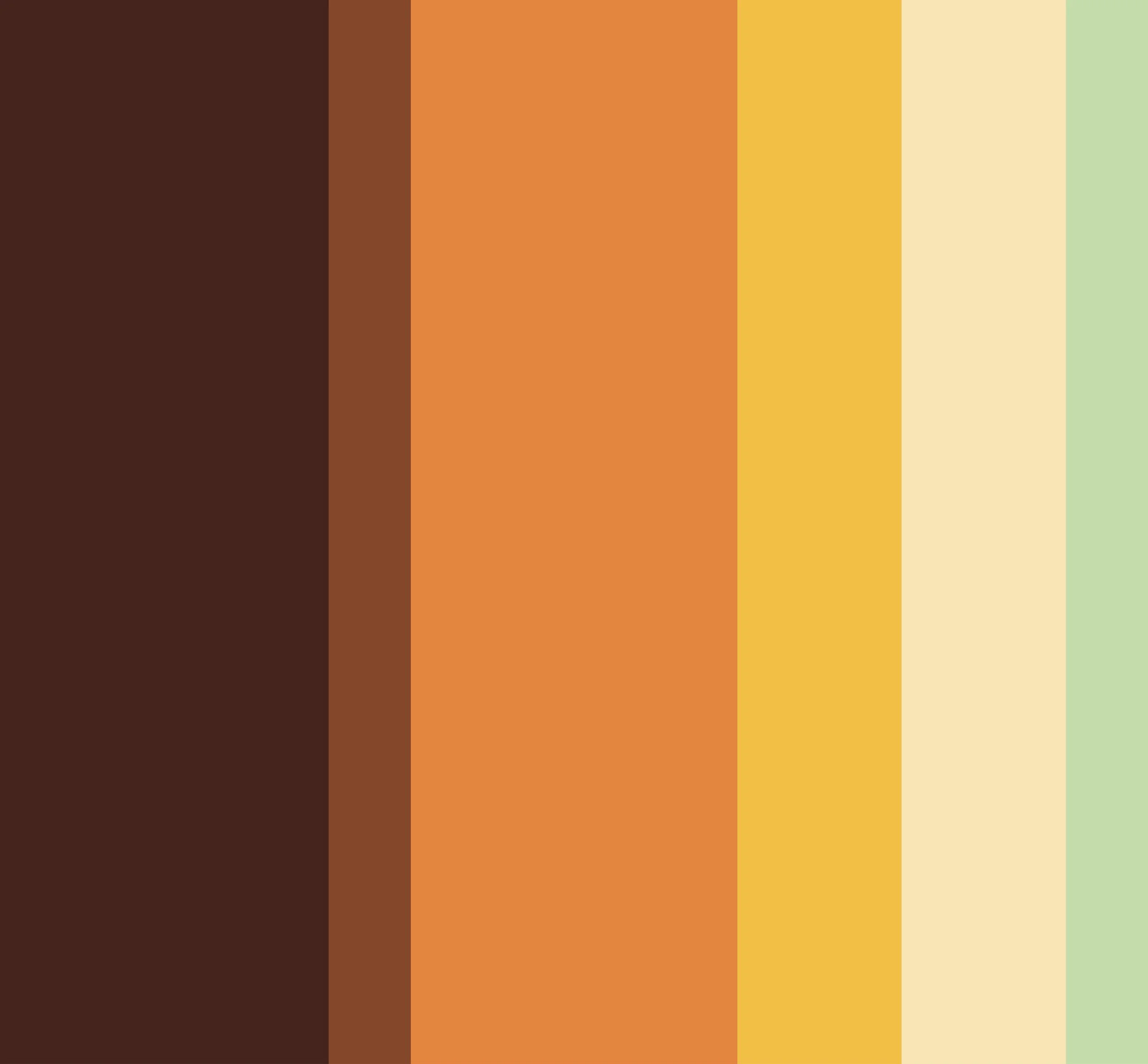 Maple Donuts color palette