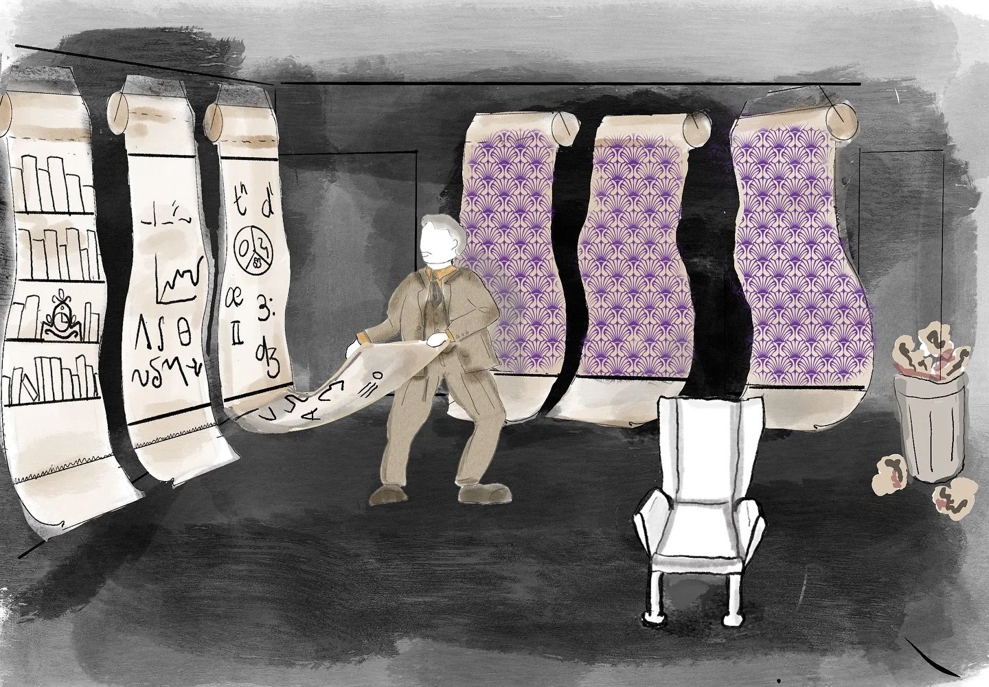 The Pygmalion set. Well it&rsquo;s definitely been a learning experience! Lots of considering gravity and friction and all that physics stuff that I should&rsquo;ve paid more attention to at school. And definitely something that given more time etc c