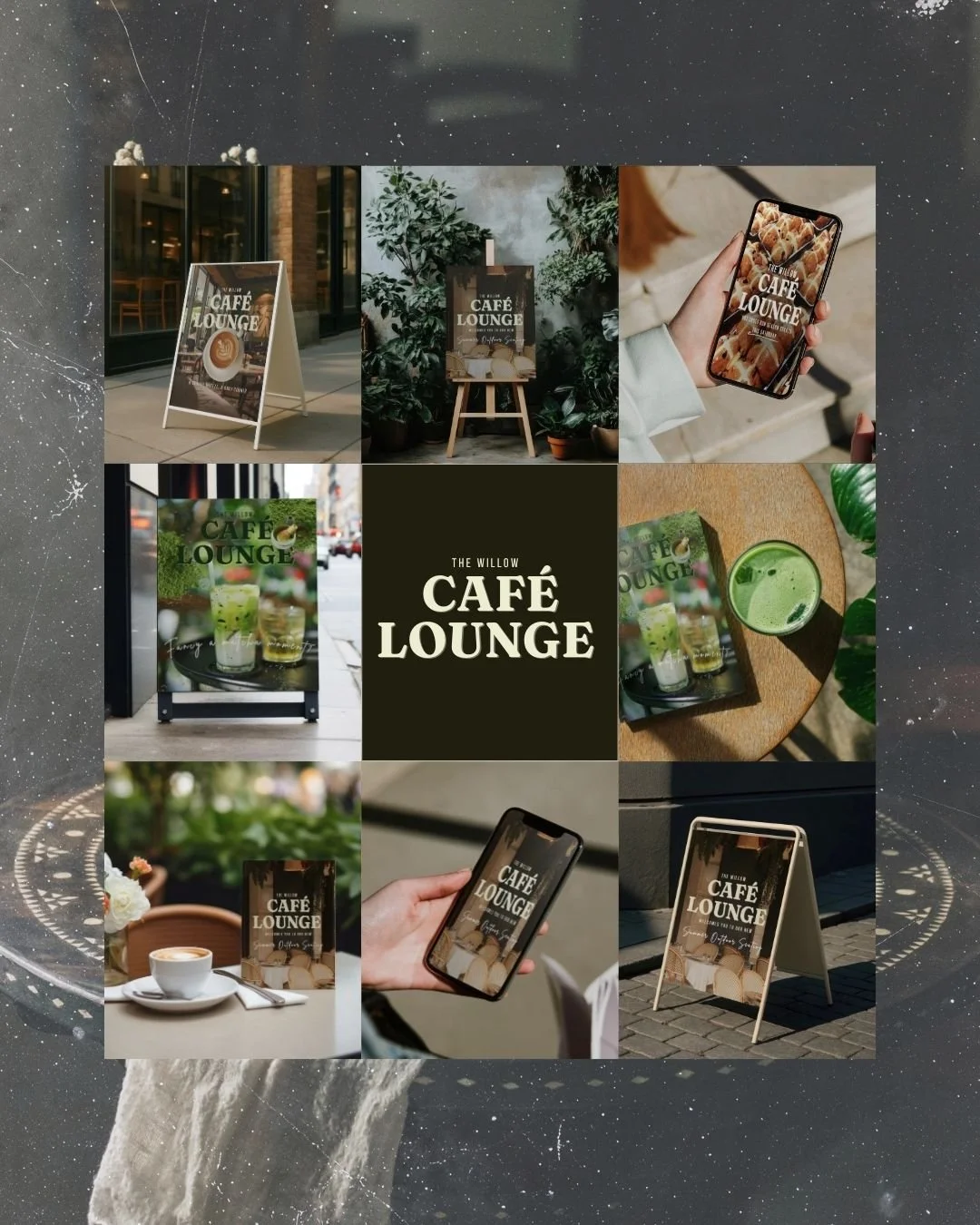Good branding should feel like walking into your favourite caf&eacute;- warm, inviting, impossible to forget

This is what happens when your signage, menus, socials and screens all speak the same language.
Consistent. Elevated. Designed with intentio