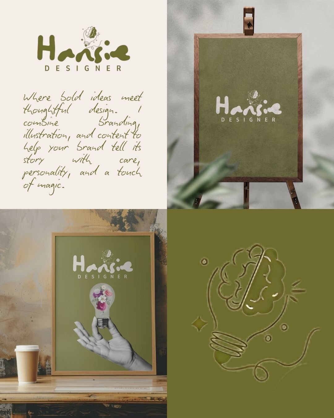 Have an idea itching to grow?
 I craft branding and illustrations that bring it to life.
 Let&rsquo;s make it happen!

#HansieDesigner #BrandingWithPersonality #IllustrationLove #CreativeDesign #SmallBusinessDesign #DesignMagic #BringIdeasToLife #Vis