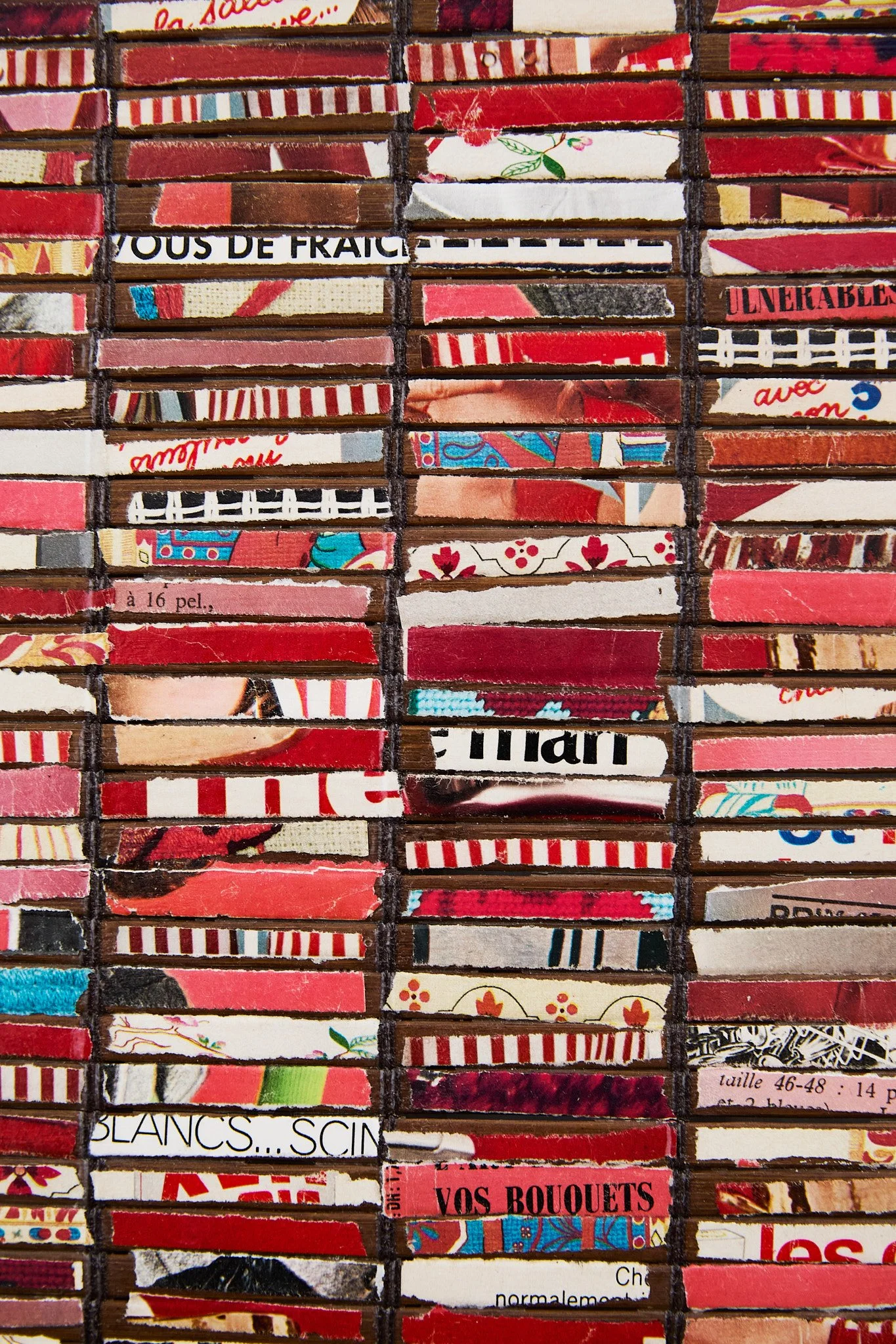 Fragments de féminité – collage sur bambou 120x200 cm, Chloé Ortiz artiste plasticienne 15.jpg
