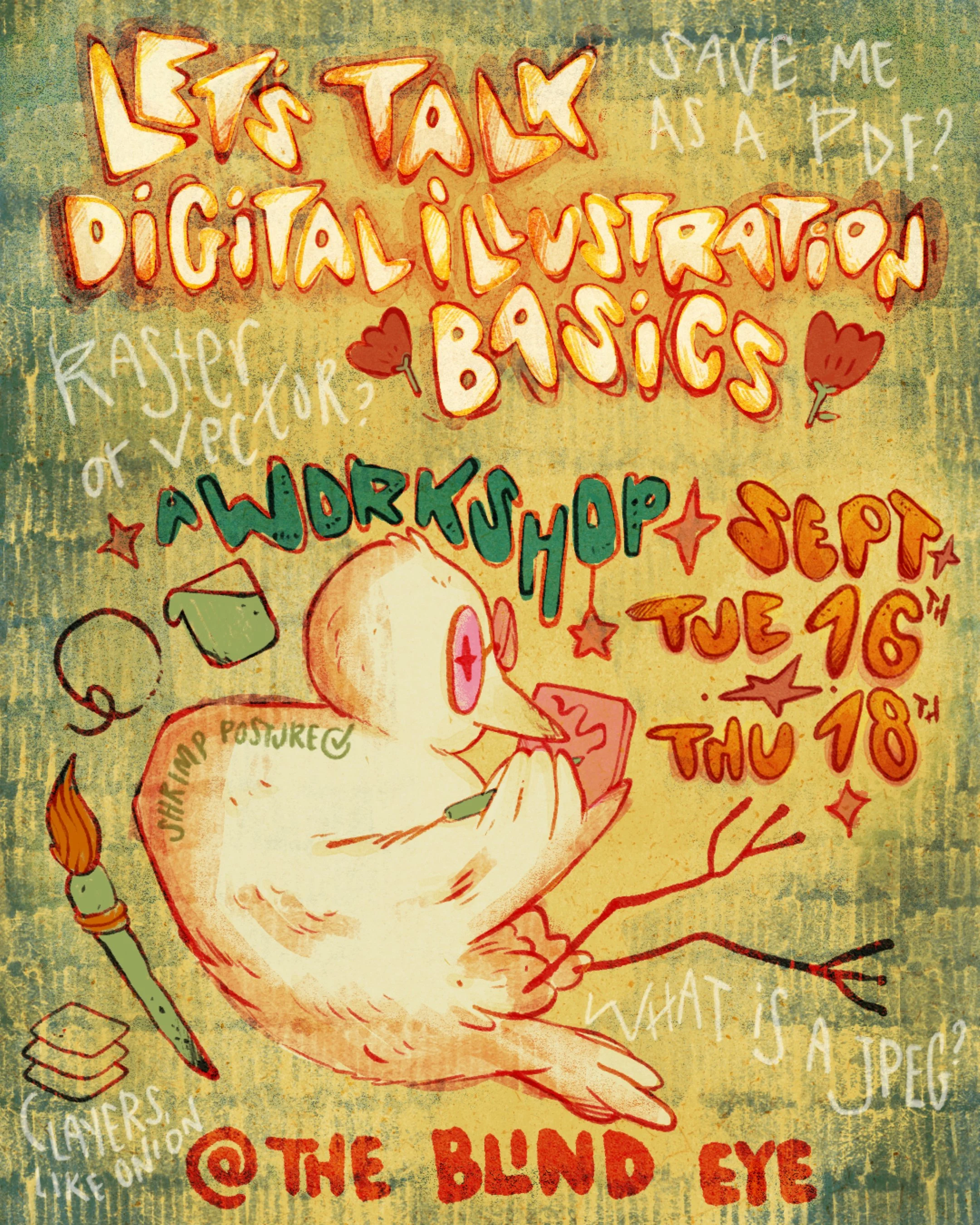 Let's Talk Digital Illustration Basics: A Workshop