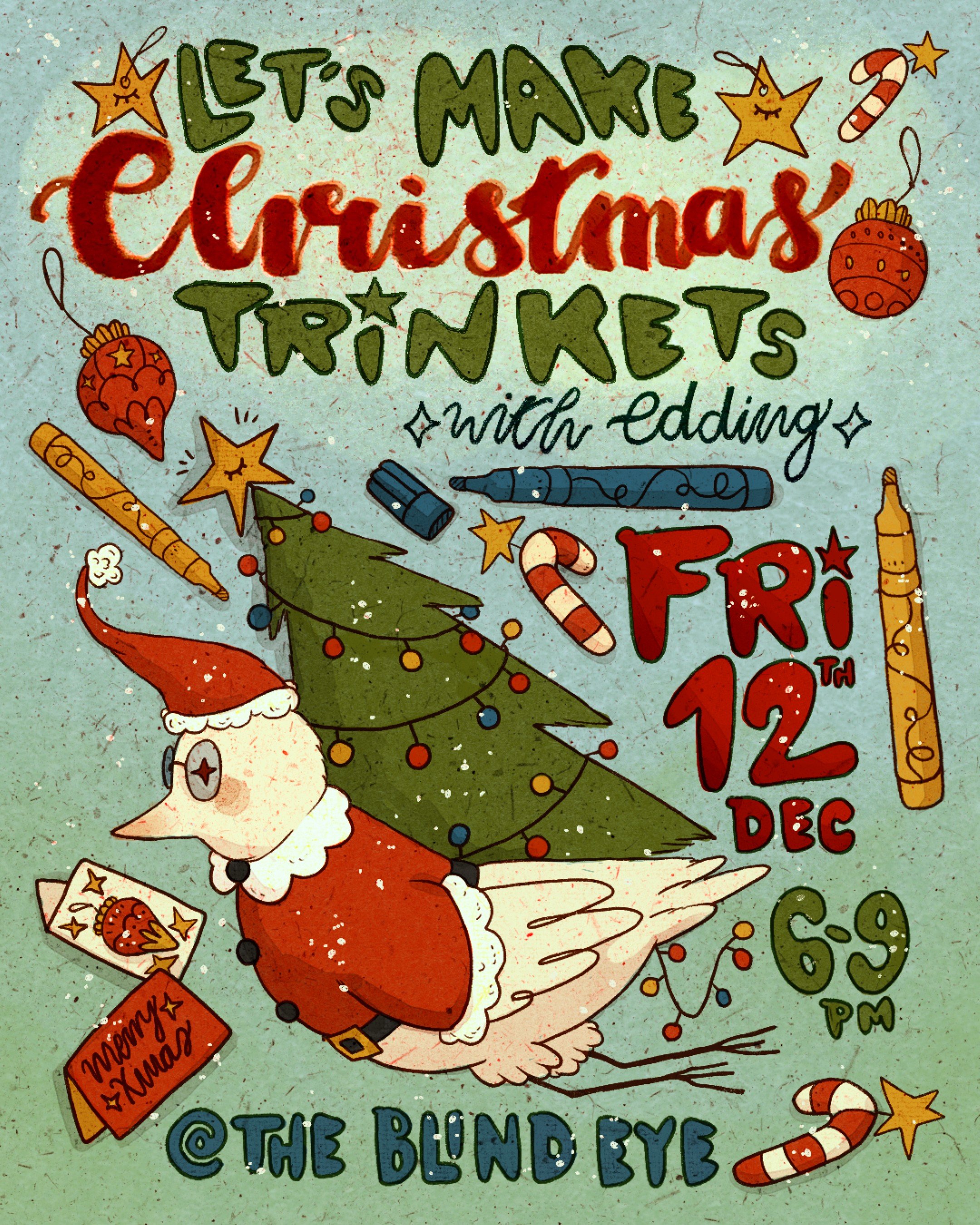 🎄LET'S MAKE CHRISTMAS TRINKETS: A FESTIVE WORKSHOP🎄