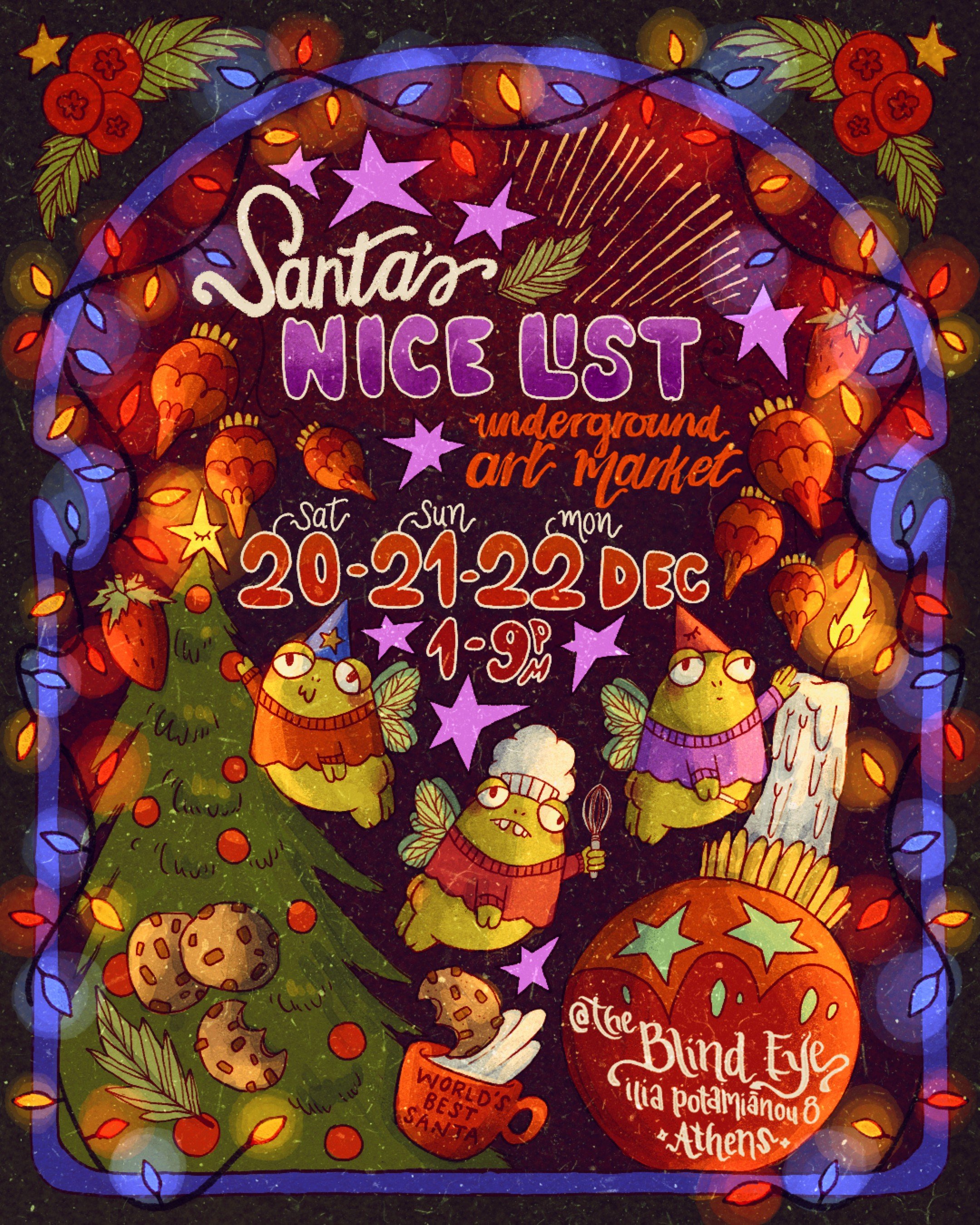 Santa's Nice List: Underground Art Market