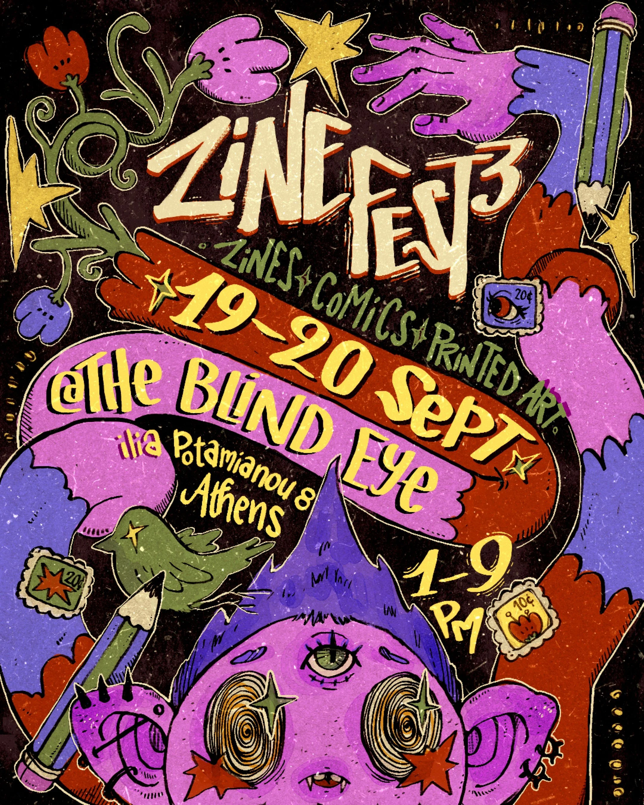 ✨ ZINEFEST vol.3 at The Blind Eye  ✨