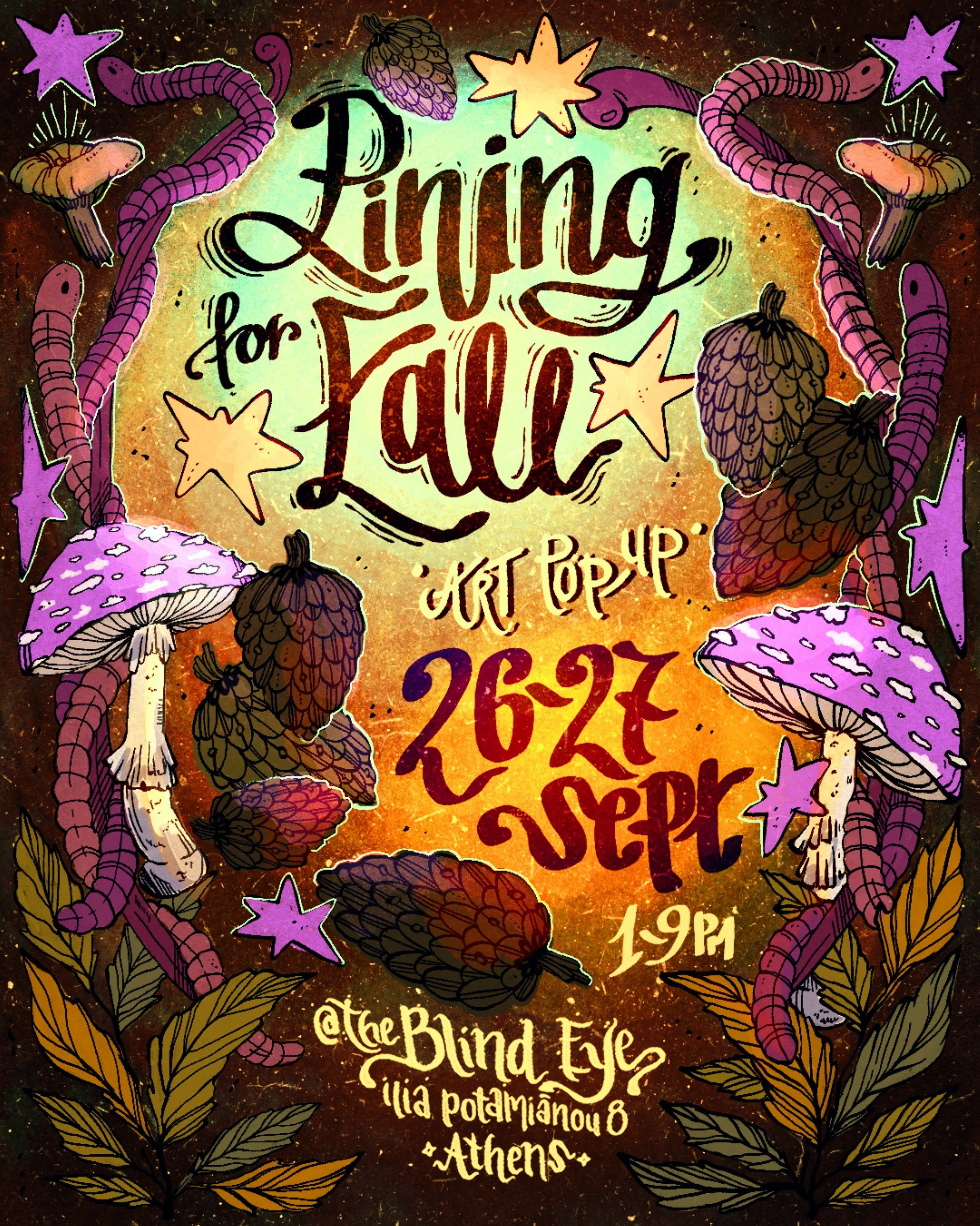 ✨ PINING FOR FALL : Art Pop-up ✨