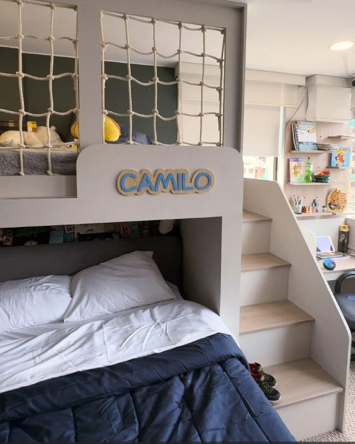 💛 El cuarto de Camilo: un lugar para so&ntilde;ar, jugar, aprender y crecer. 🧒

Cada rinc&oacute;n fue pensado para que crezca feliz, seguro e inspirado. ✨

Nuestra labor es transforma la infancia a trav&eacute;s del espacio. 🤩

#espaciosinfantile
