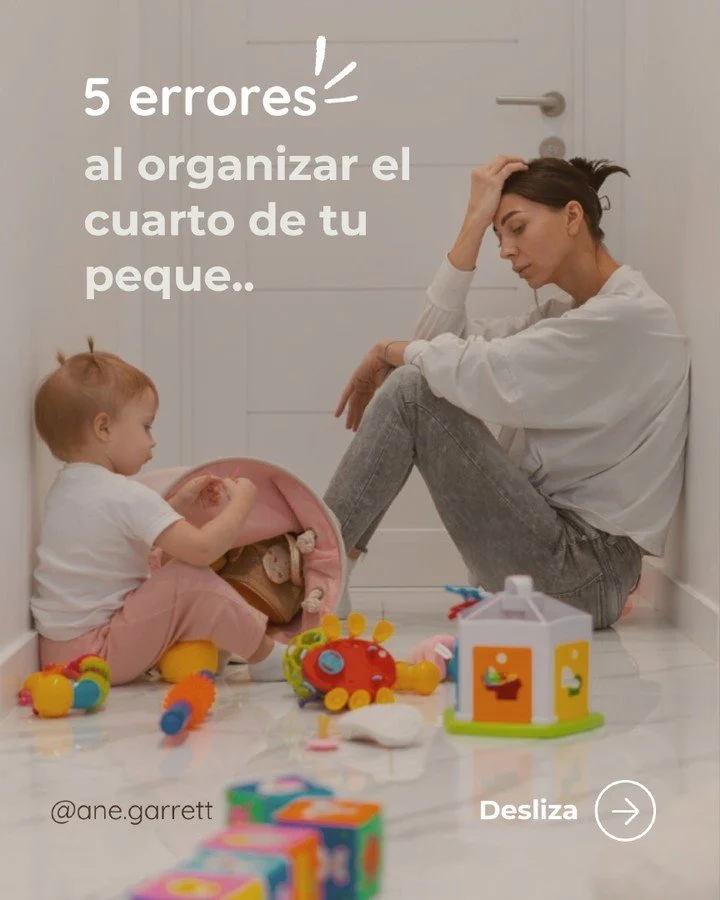 Muchos cuartos infantiles se organizan pensando solo en c&oacute;mo se ven. 👀

Pero el verdadero cambio ocurre cuando lo pensamos desde la mirada del ni&ntilde;o. 👶

Por eso te comparto algunos errores que conviene evitar
si quieres organizar su es