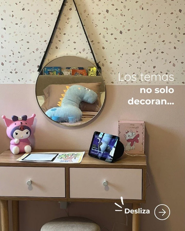 Un espacio no solo se ve, se siente. 🤗
Cuando un ni&ntilde;o sioente su espacio como propio, se siento inspirado y feliz...

Nuestra labor va m&aacute;s all&aacute; de lo bonito:

Dise&ntilde;amos espacios que inspiran e indentifican. ❤️

&iquest;C&