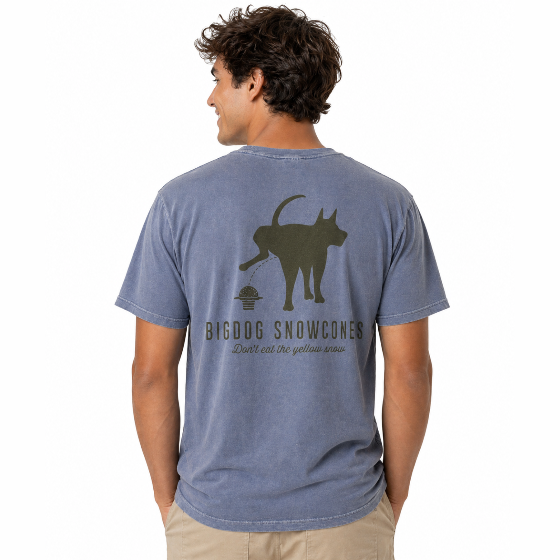 BIGDOG “Don’t Eat the Yellow Snow” Pocket Tee