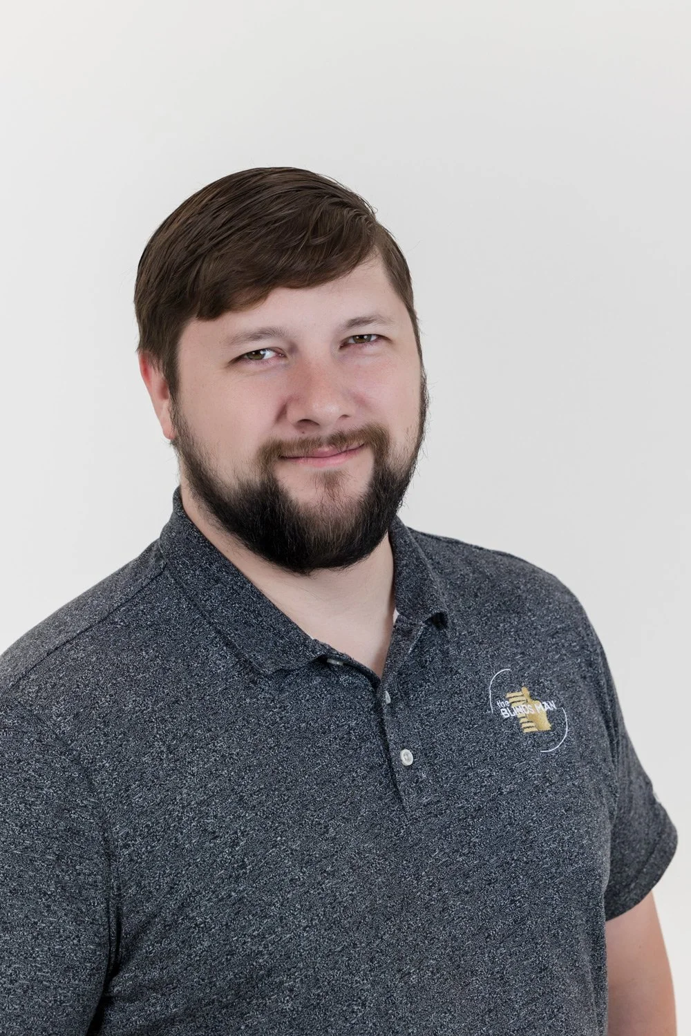 Mark professional window treatment installer at The Blinds Man in Lexington