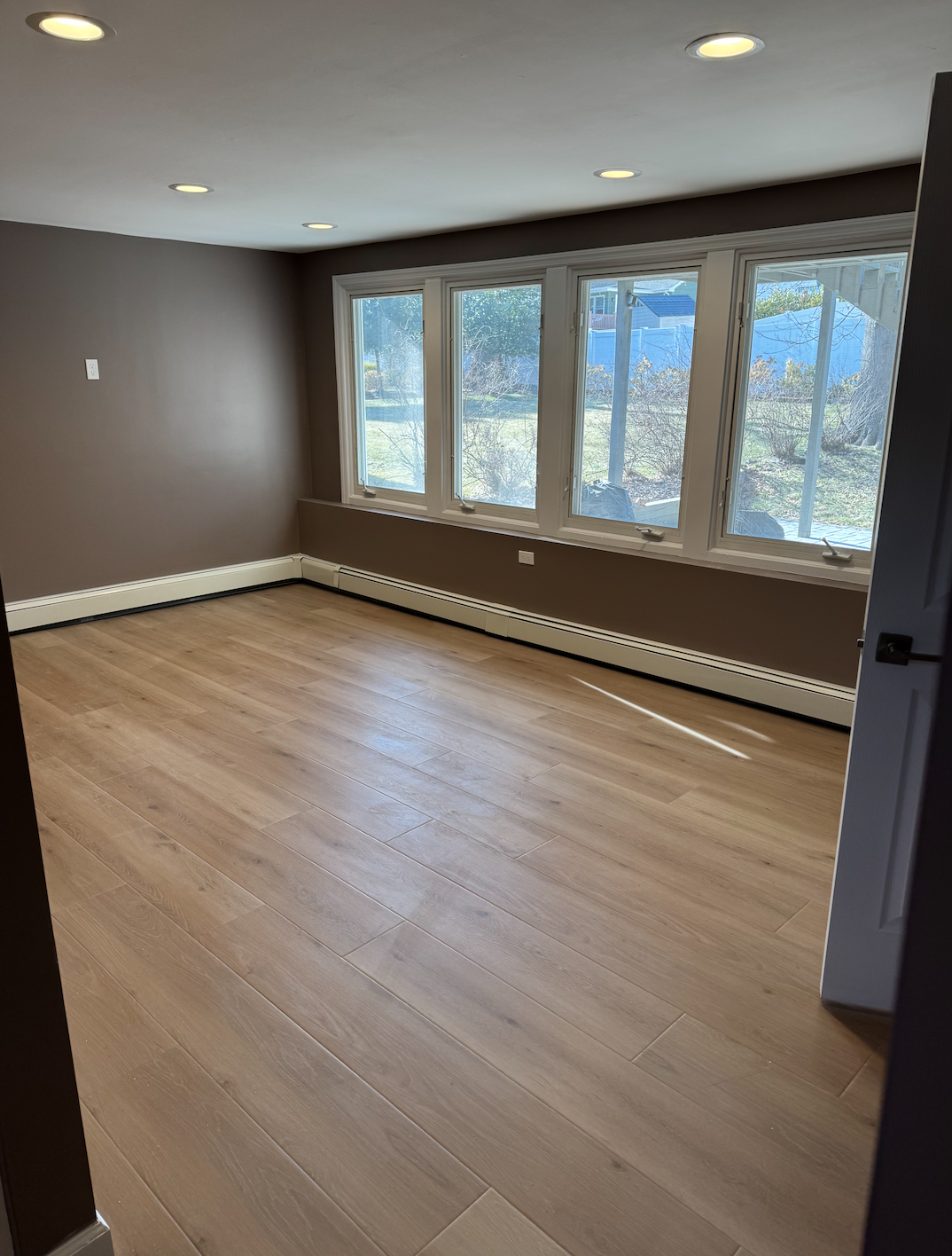 Water Damaged Living Room - Post Renovation