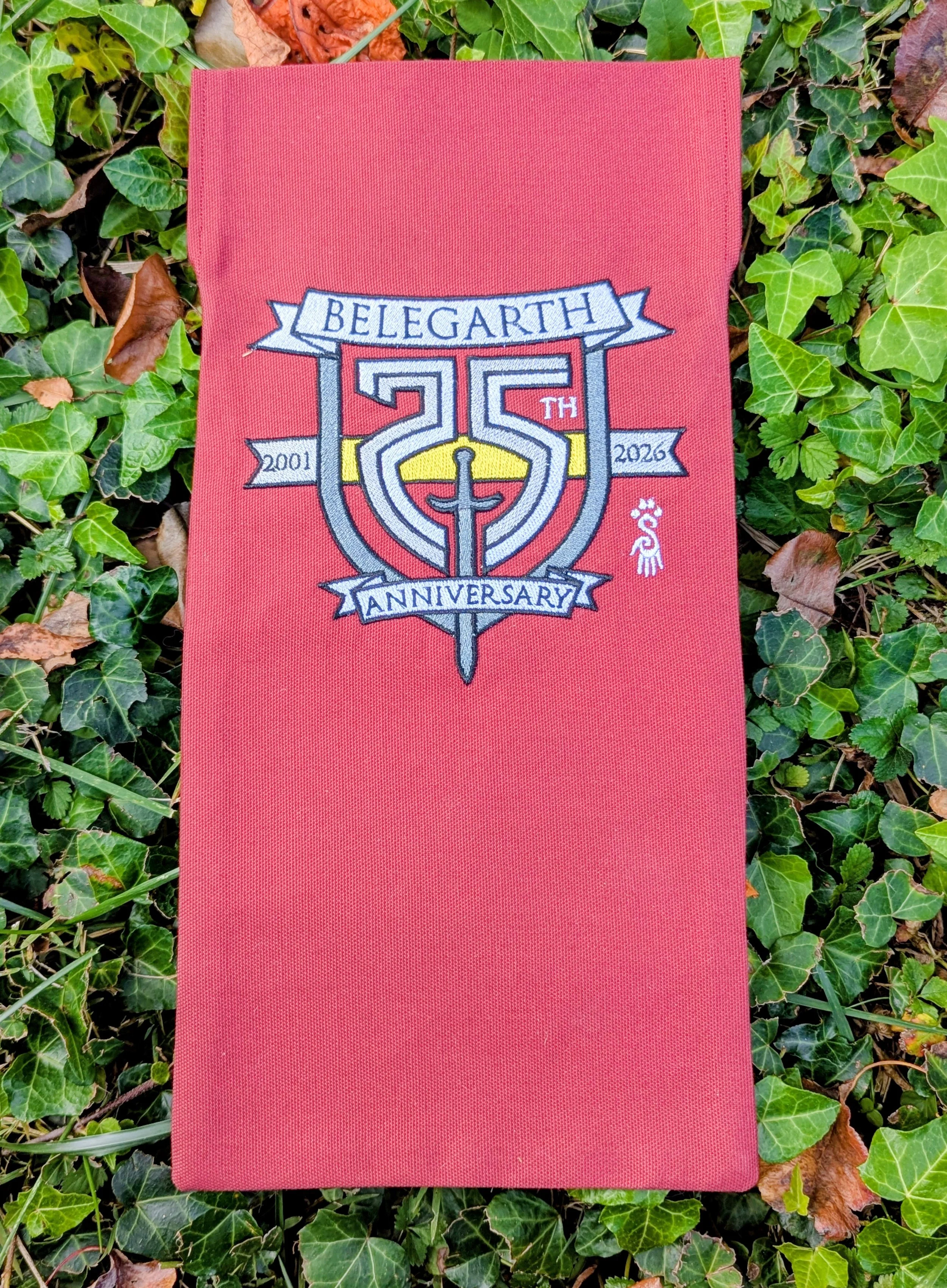 SilverWolf 25th Anniversary Belegarth Beltflag