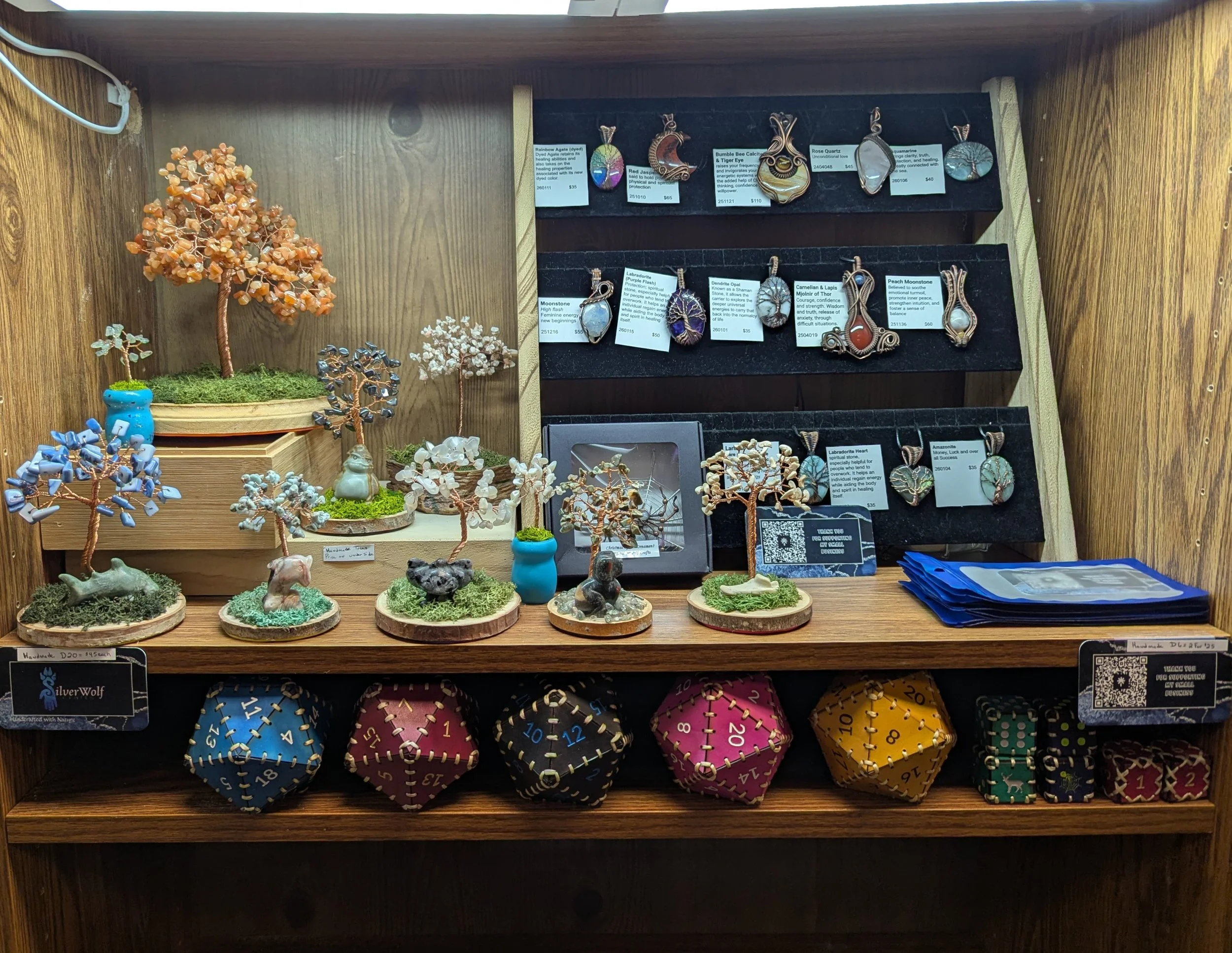 Display at Hexes and Healing