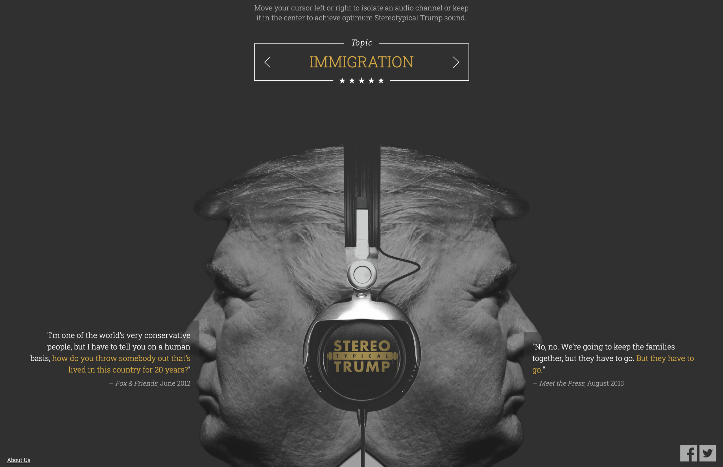 Stereo Typical Trump