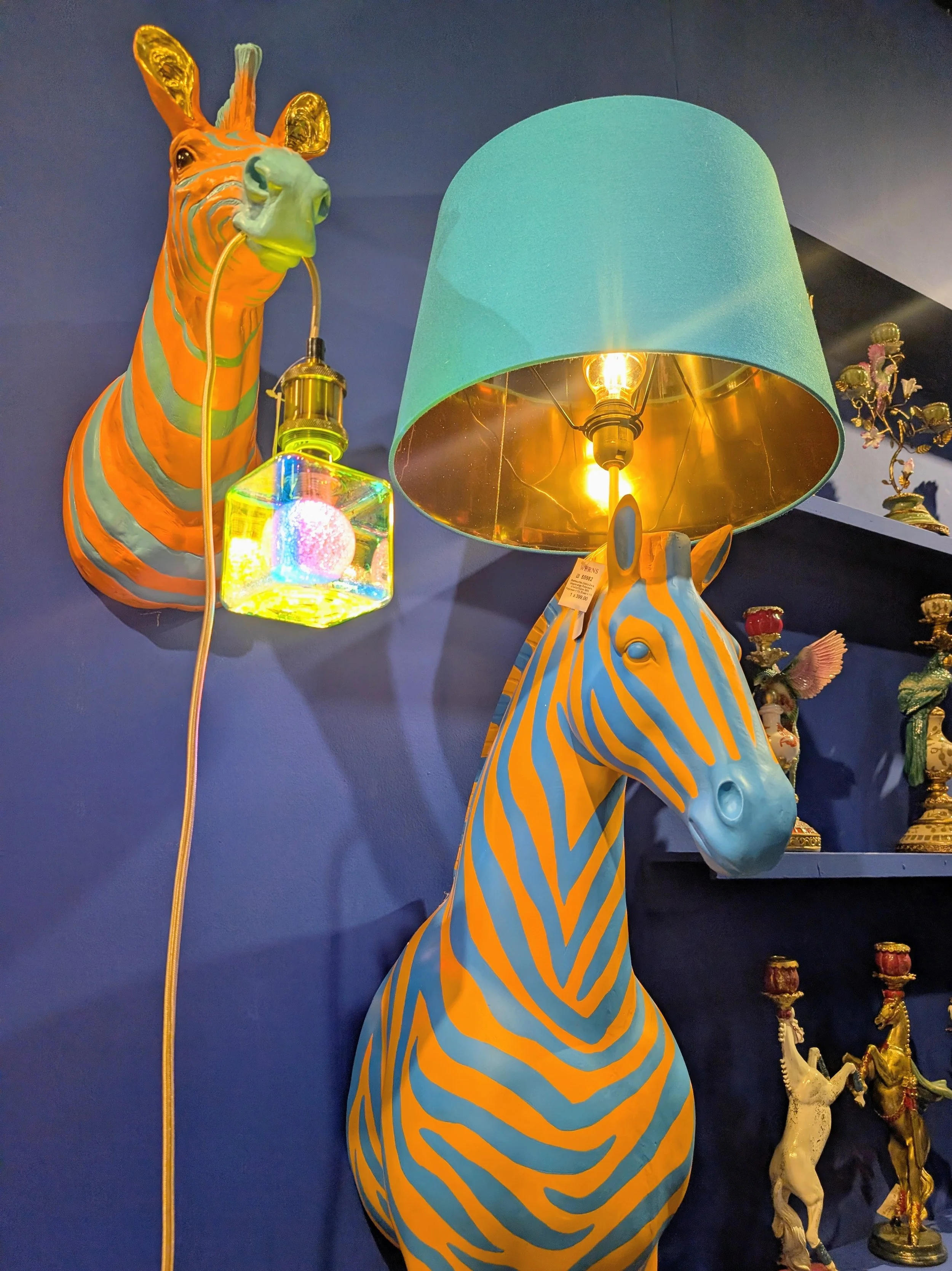 Animal lamps by Doing Goods
