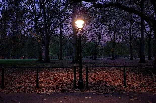 London Park in Autumn