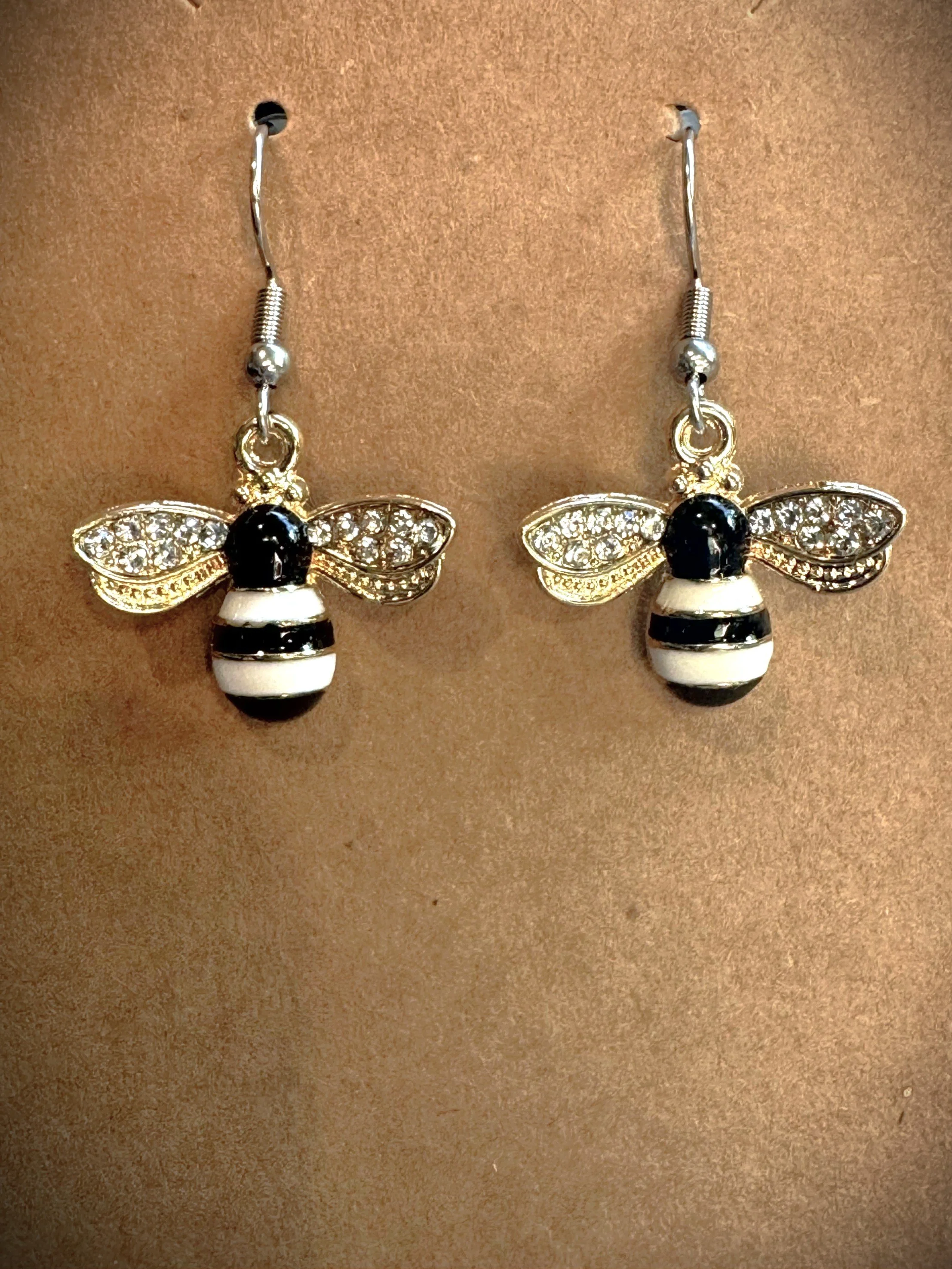 Earrings - White Bees.jpg
